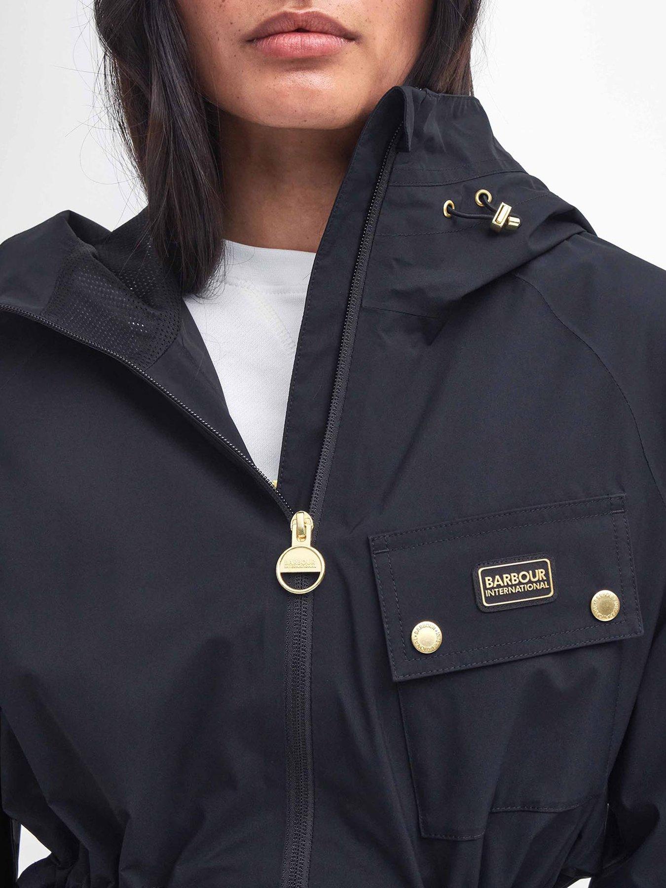 Barbour International Alicia Waterproof Jacket Black Very Ireland