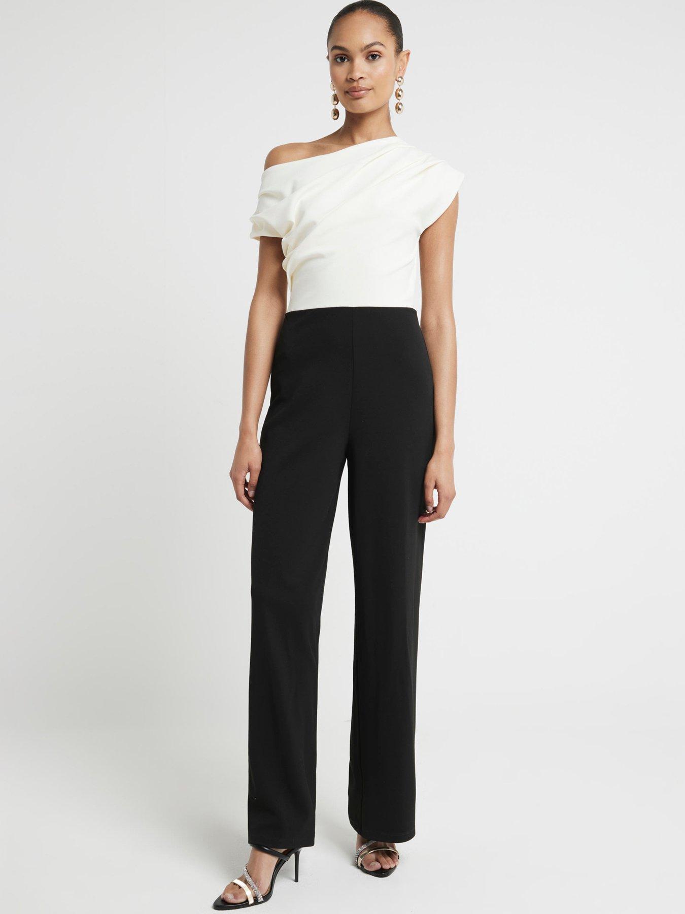 river-island-asymmetric-draped-jumpsuit-black