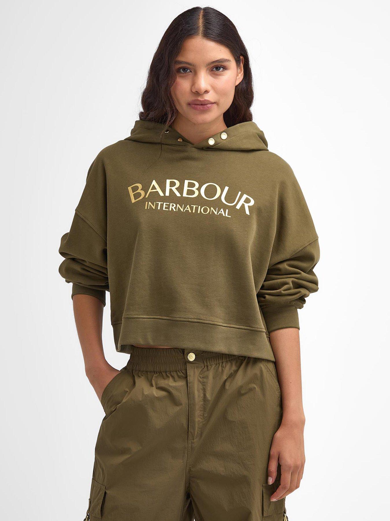 barbour-international-milla-hoodie-green