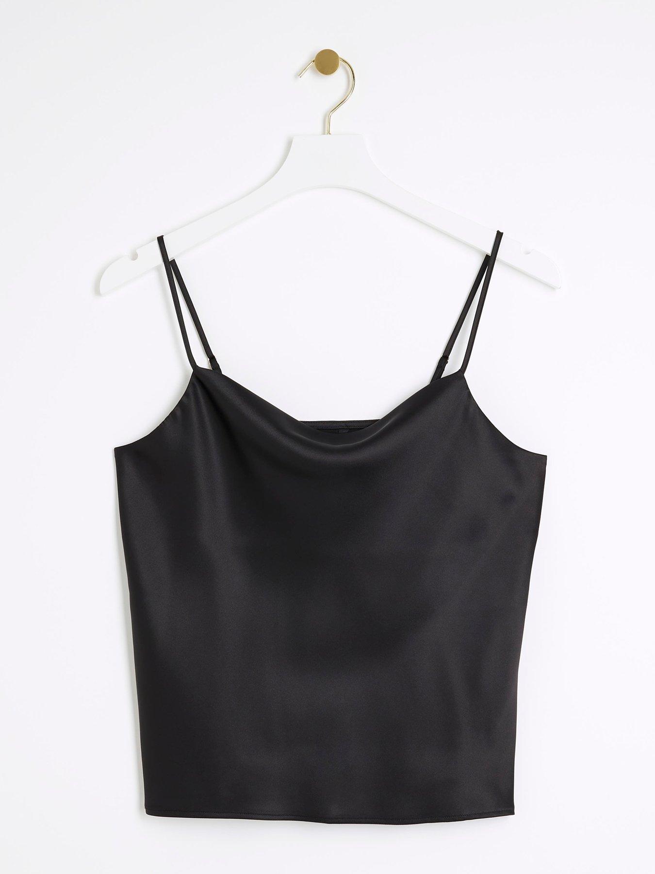 river-island-satin-cowl-neck-cami-blackdetail