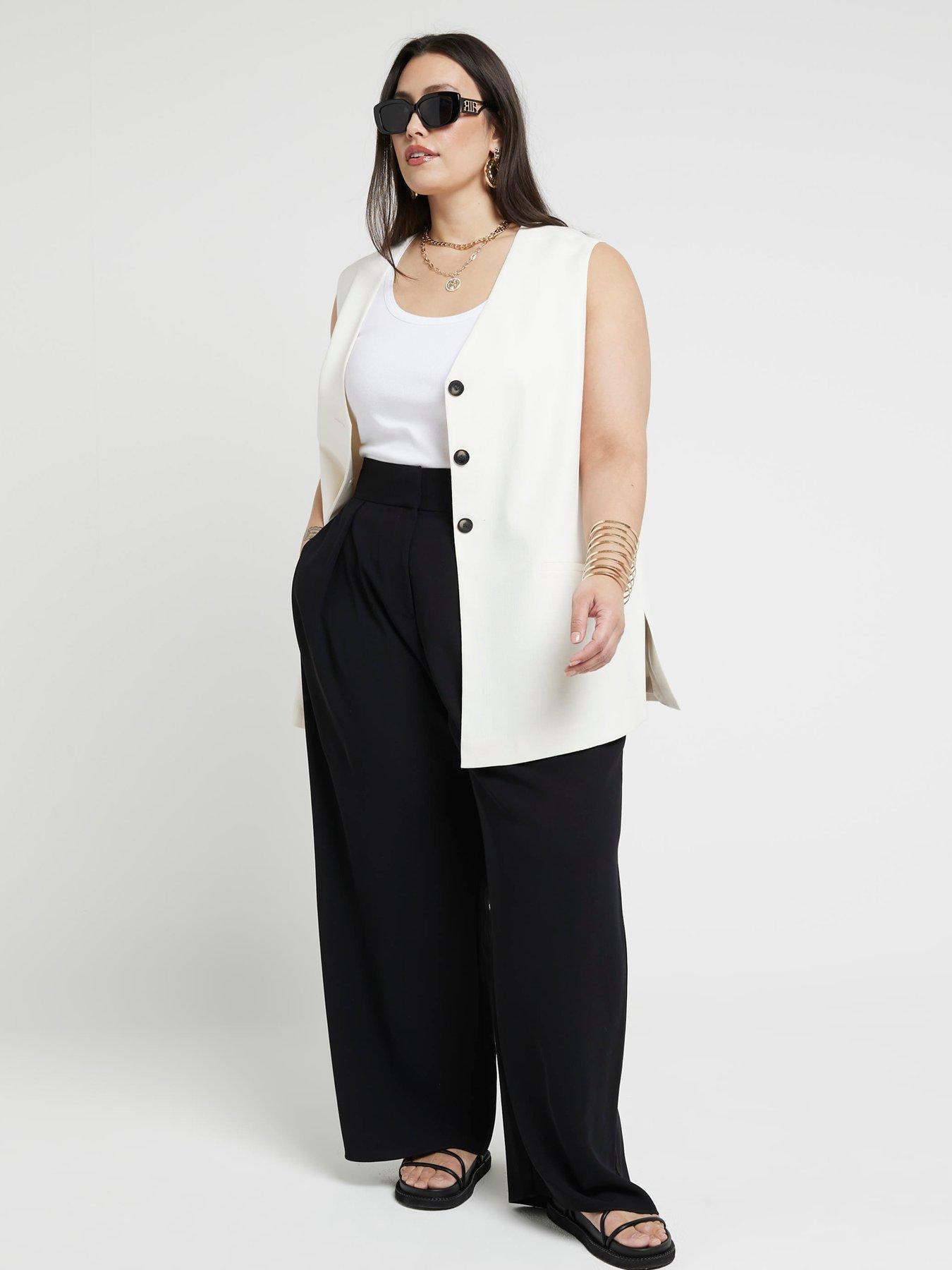 ri-plus-plus-wide-leg-pleated-trouser-blackfront