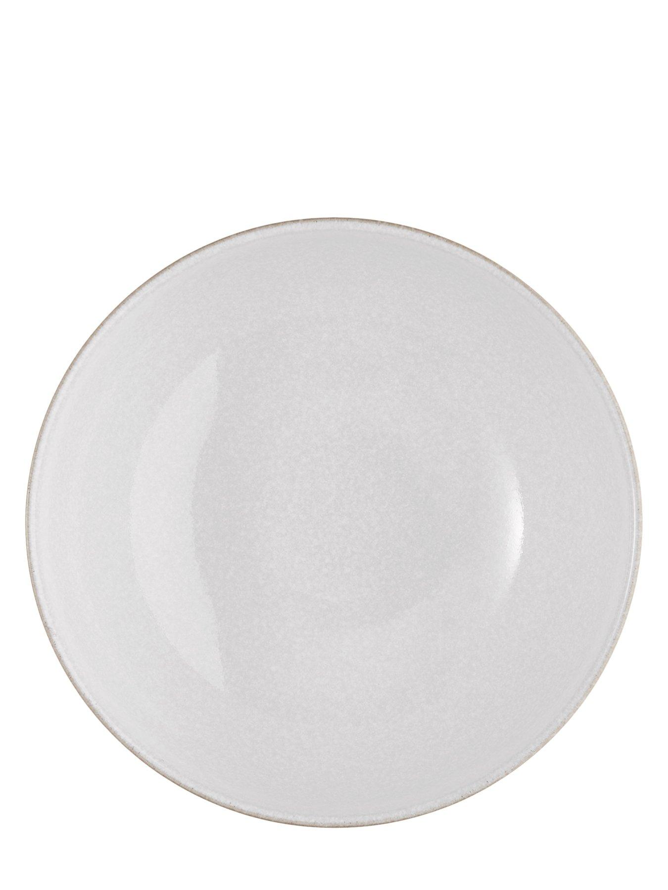Image 4 of 5 of Denby Elements 4-Piece Cereal Bowl Set in Stone White