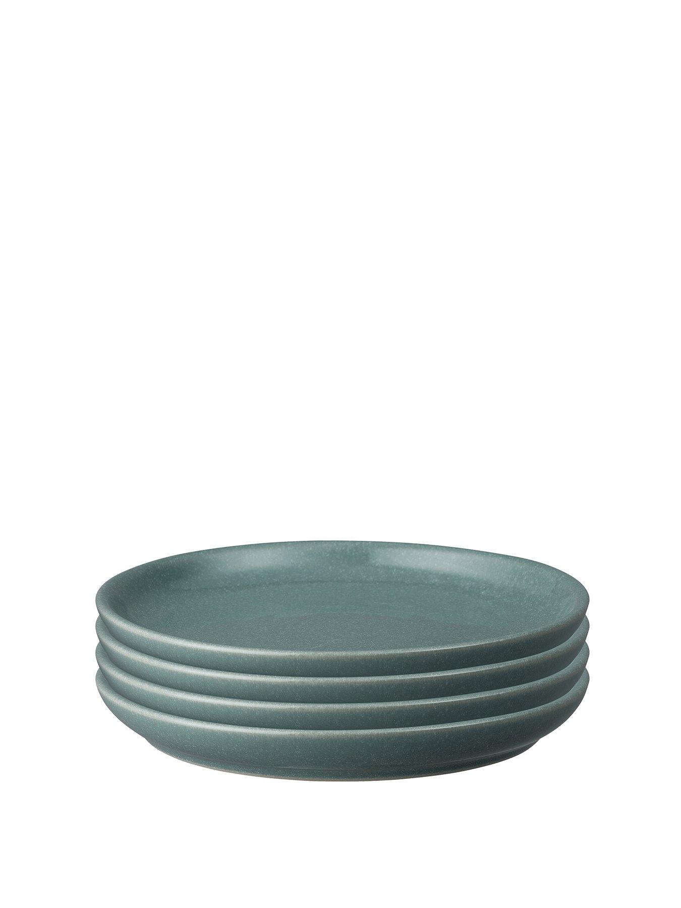 denby-elements-set-of-4-medium-coupe-plates-in-jade-dark-greenstillFront