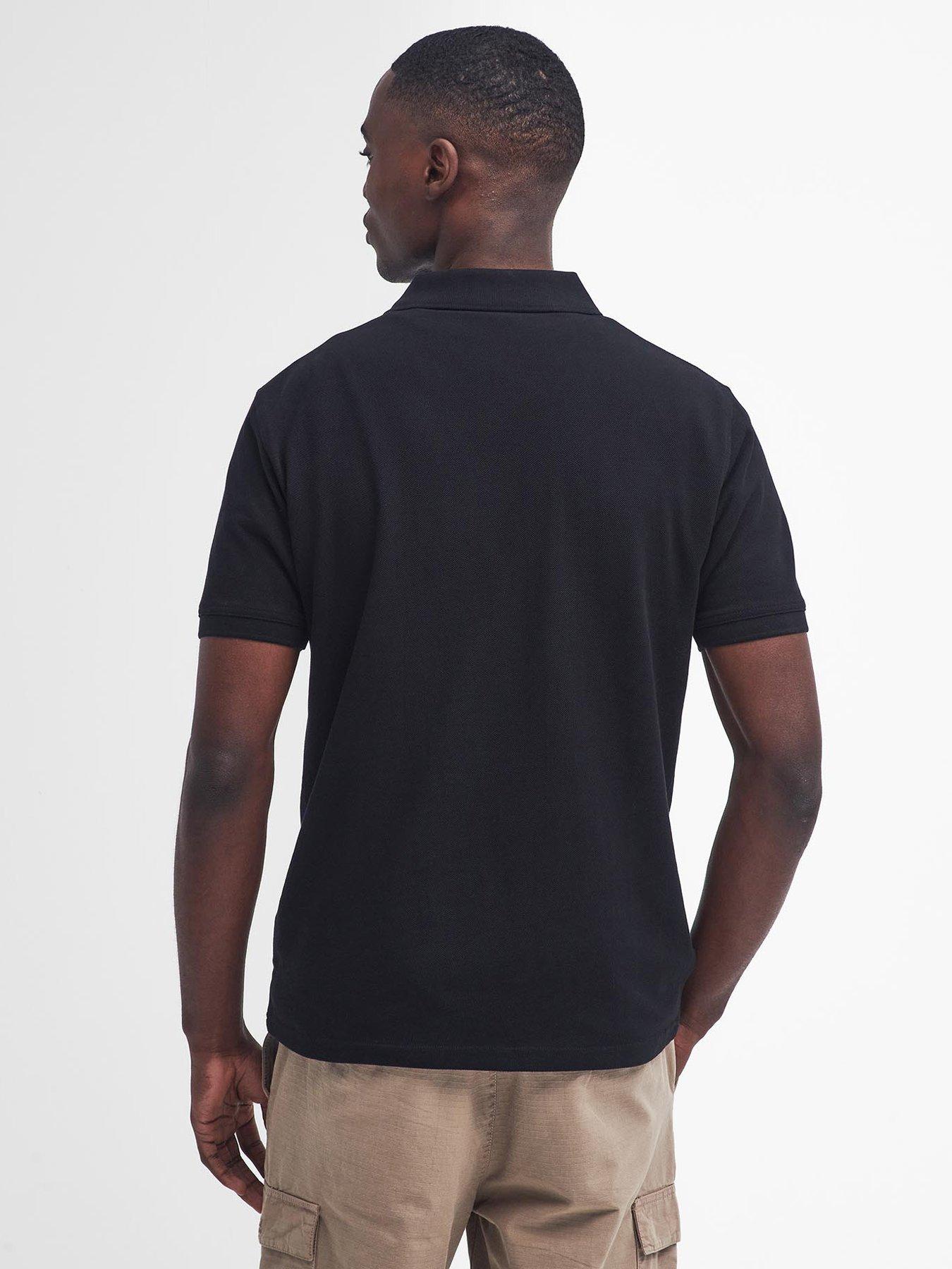 barbour-international-essential-short-sleeve-polo-shirt-blackstillFront