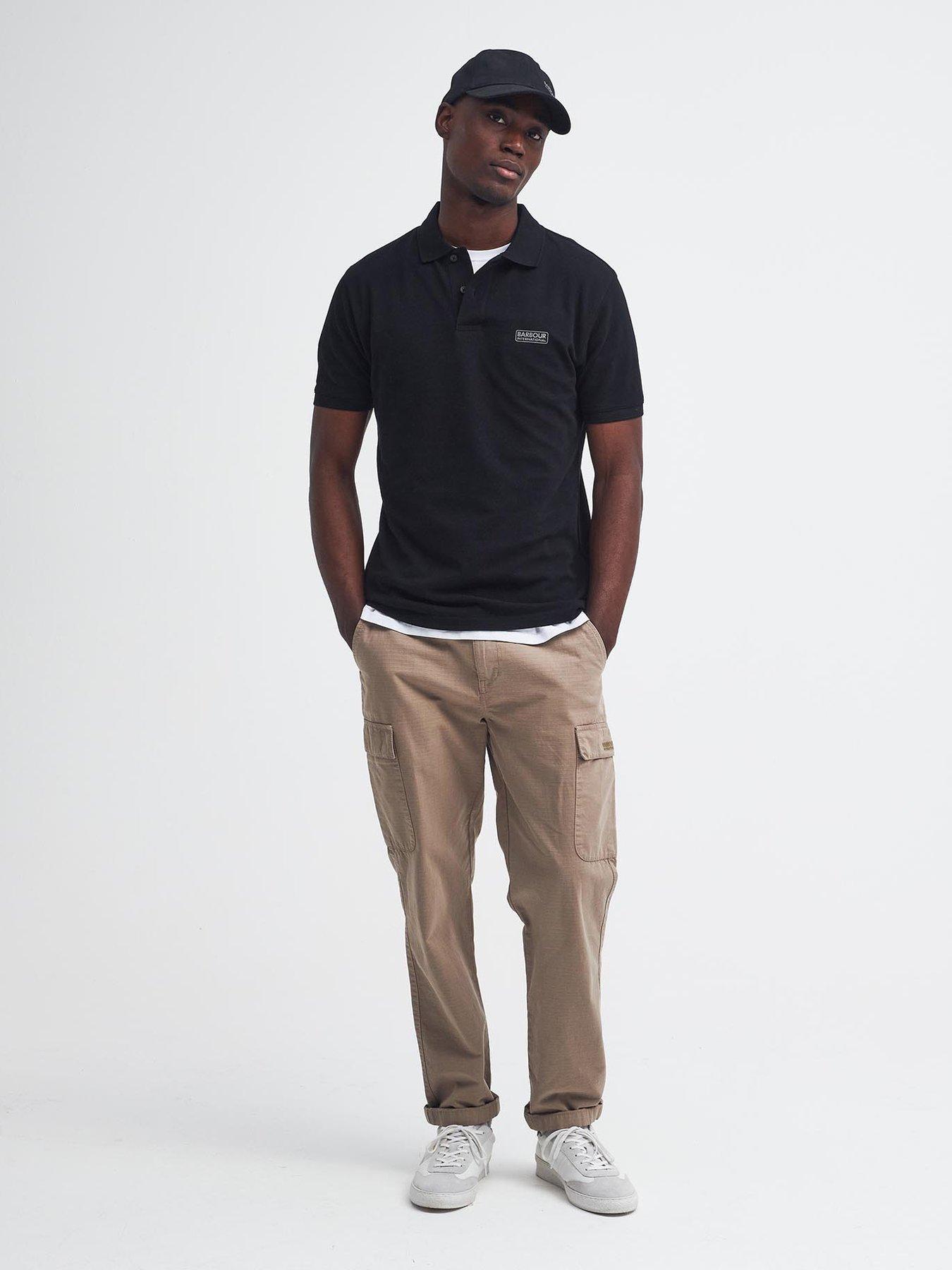 Image 3 of 6 of Barbour International International Essential Short Sleeve - Black