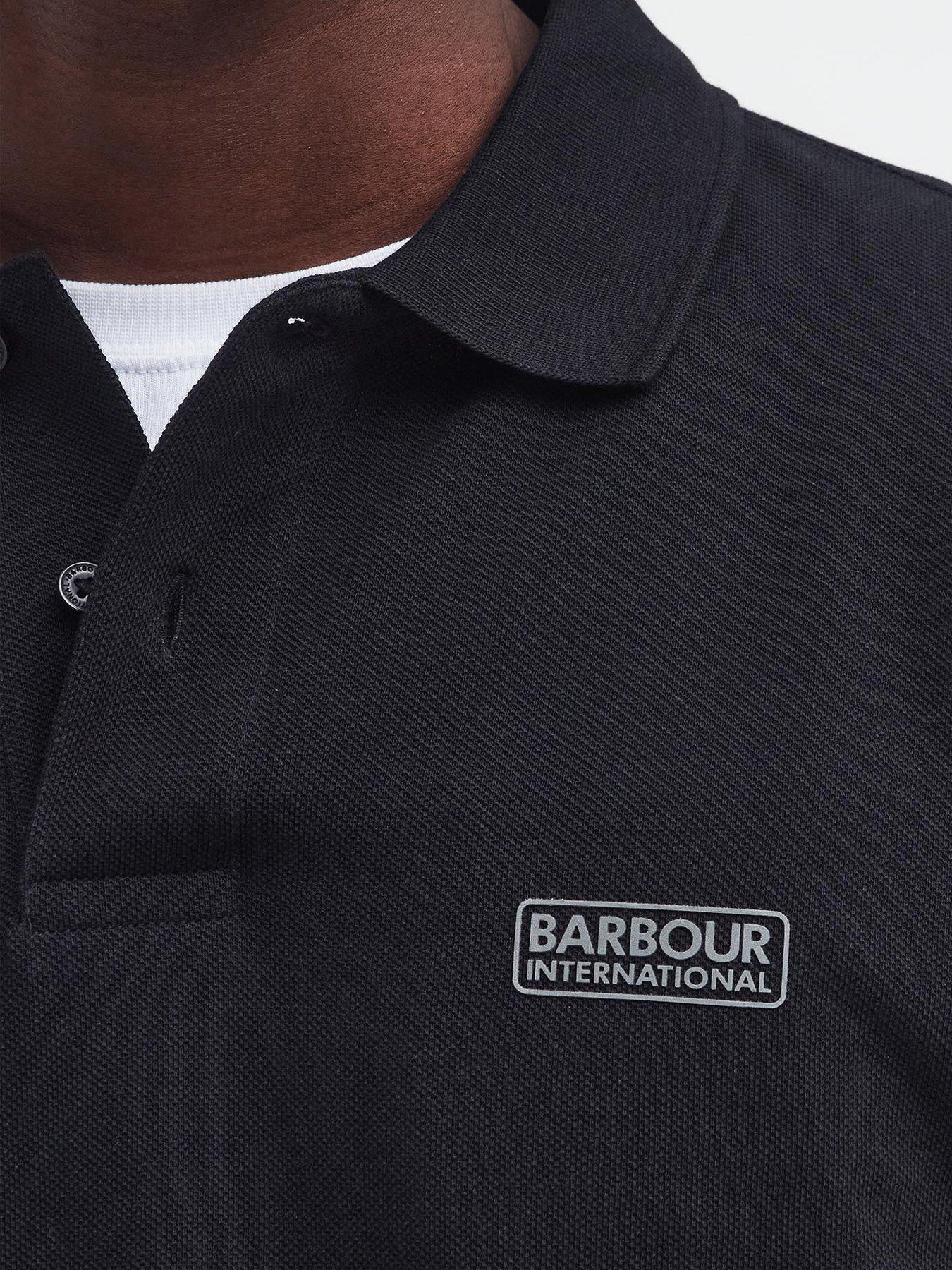 Image 5 of 6 of Barbour International International Essential Short Sleeve - Black