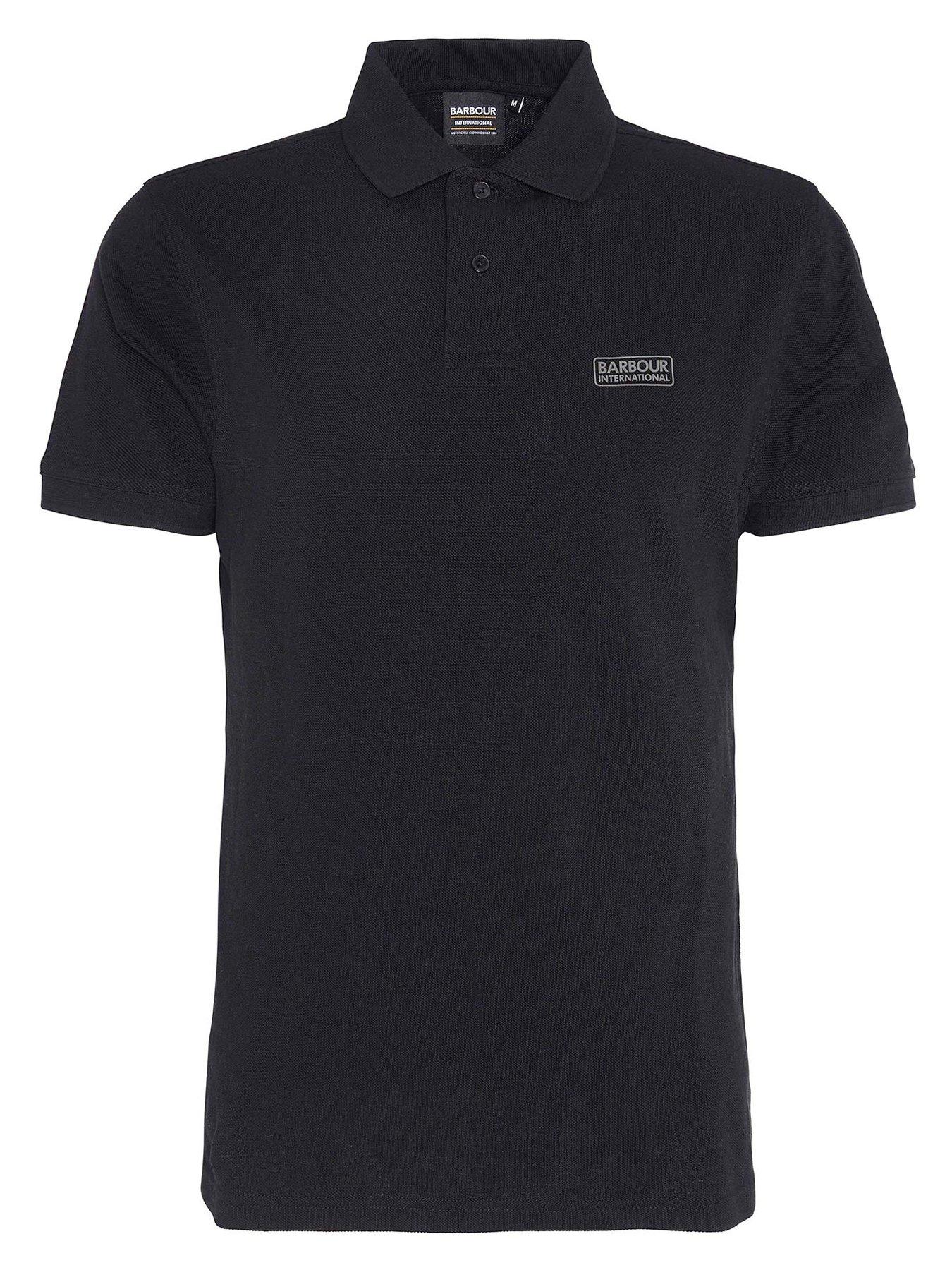 Image 6 of 6 of Barbour International International Essential Short Sleeve - Black