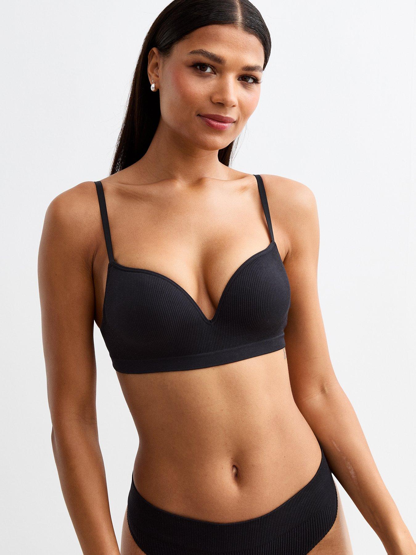 new-look-seamless-non-wired-push-up-bra-black