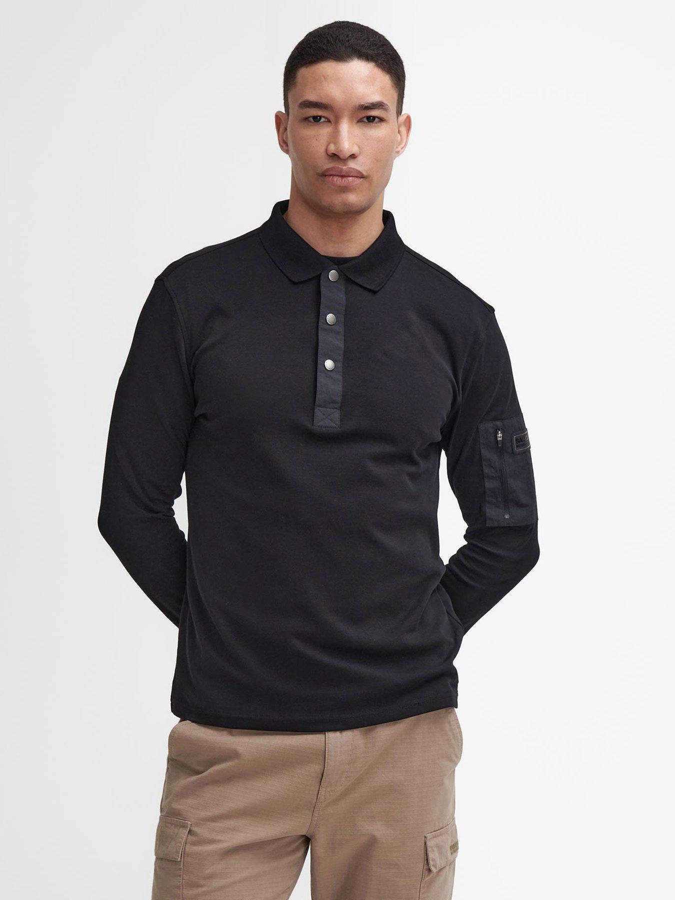 barbour-international-bradley-snap-long-sleeve-polo-shirt-black