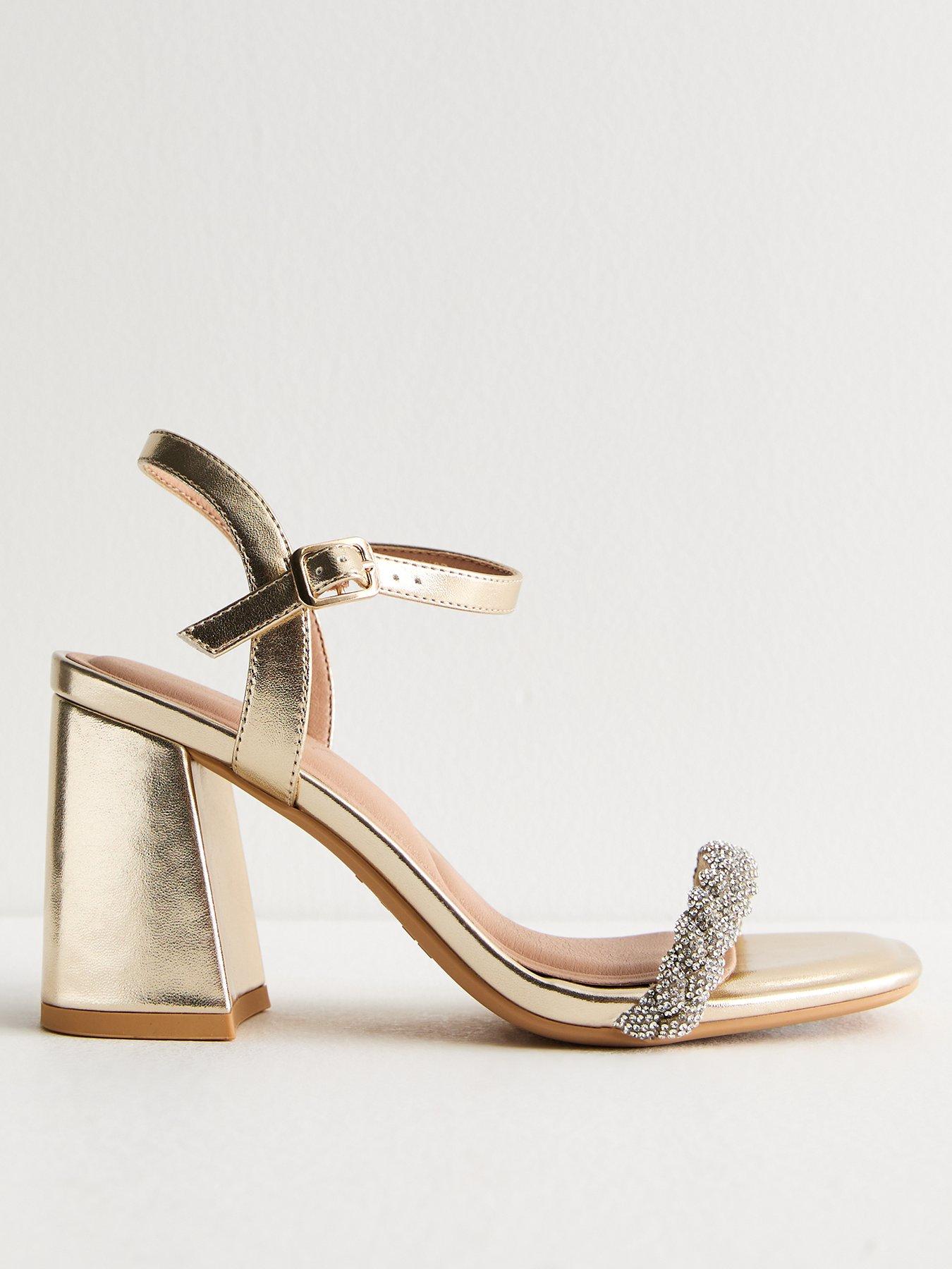 new-look-gold-diamanteacute-embellished-block-heel-sandals