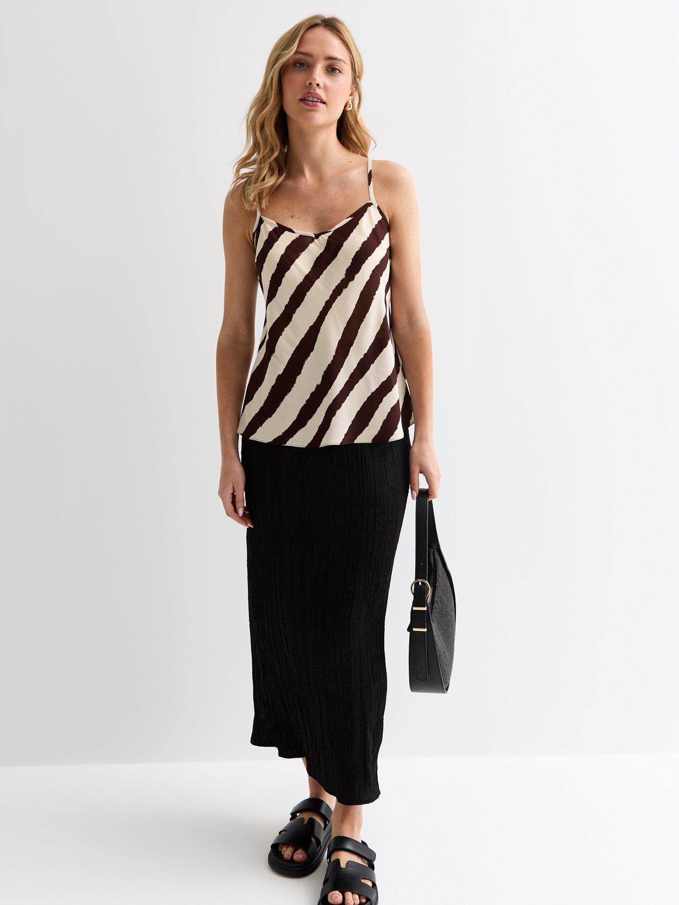 new-look-white-stripe-print-cami-topback