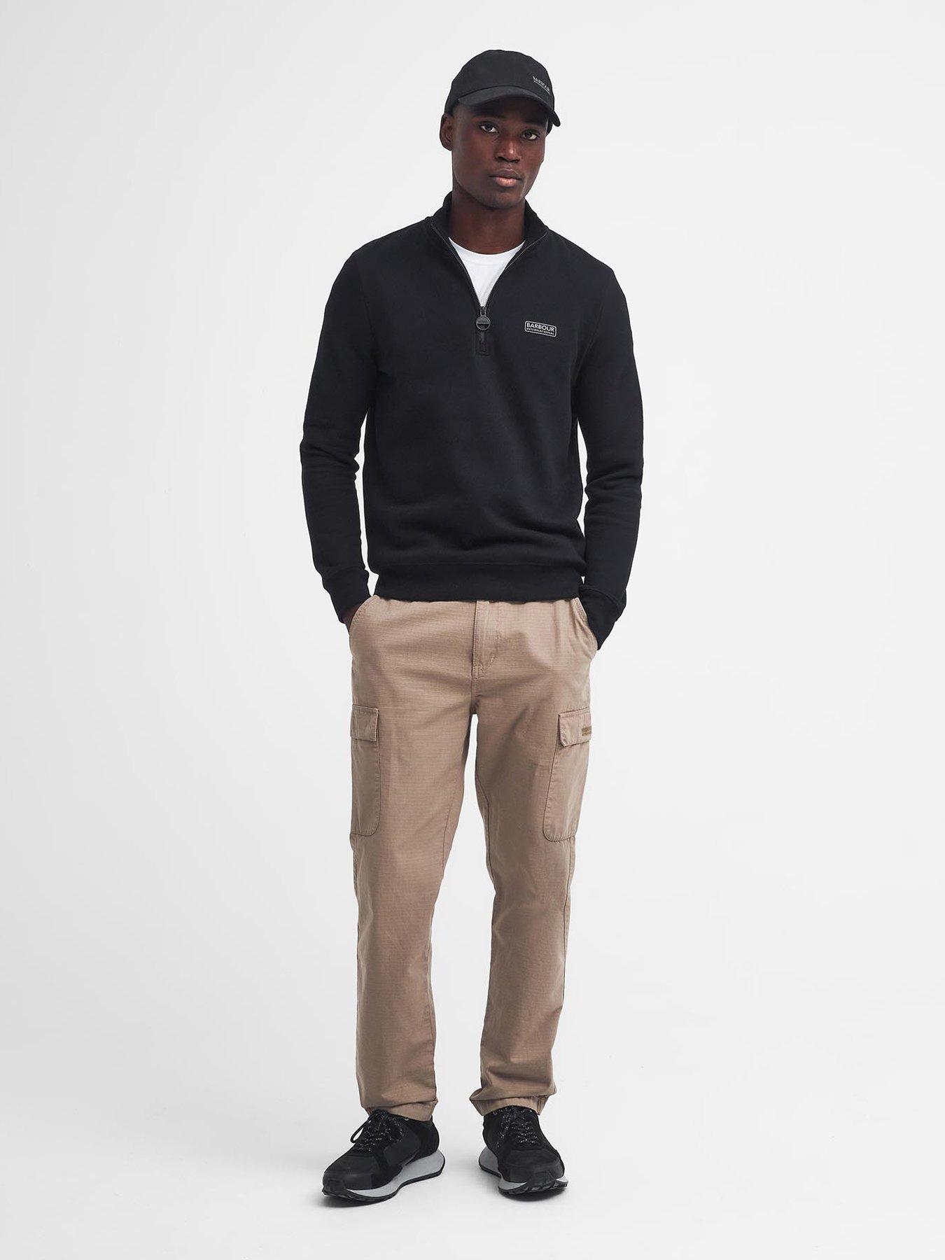 barbour-international-essential-half-zip-sweat-top-blackback