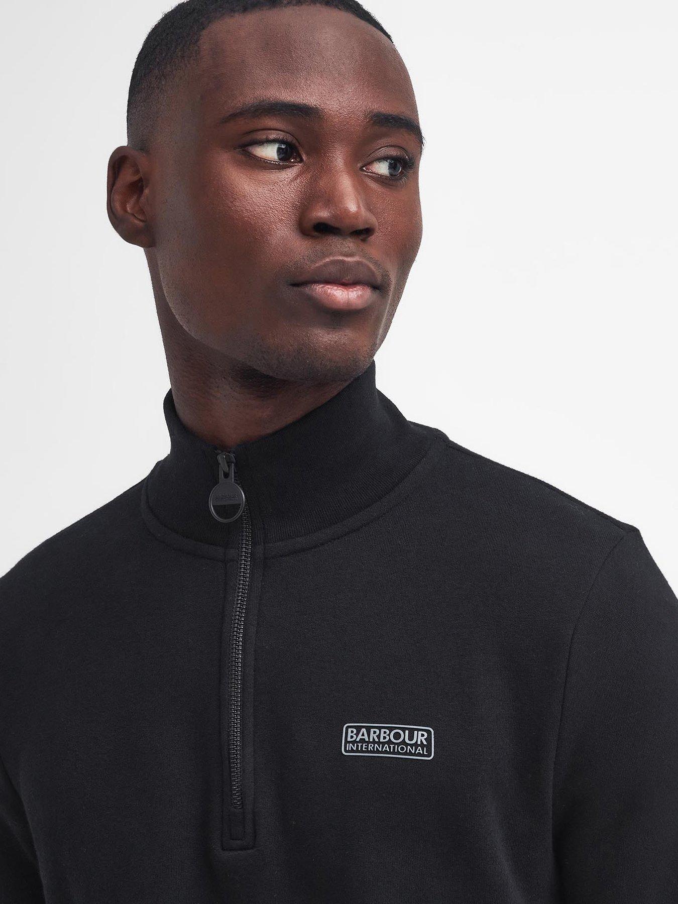 barbour-international-essential-half-zip-sweat-top-blackoutfit