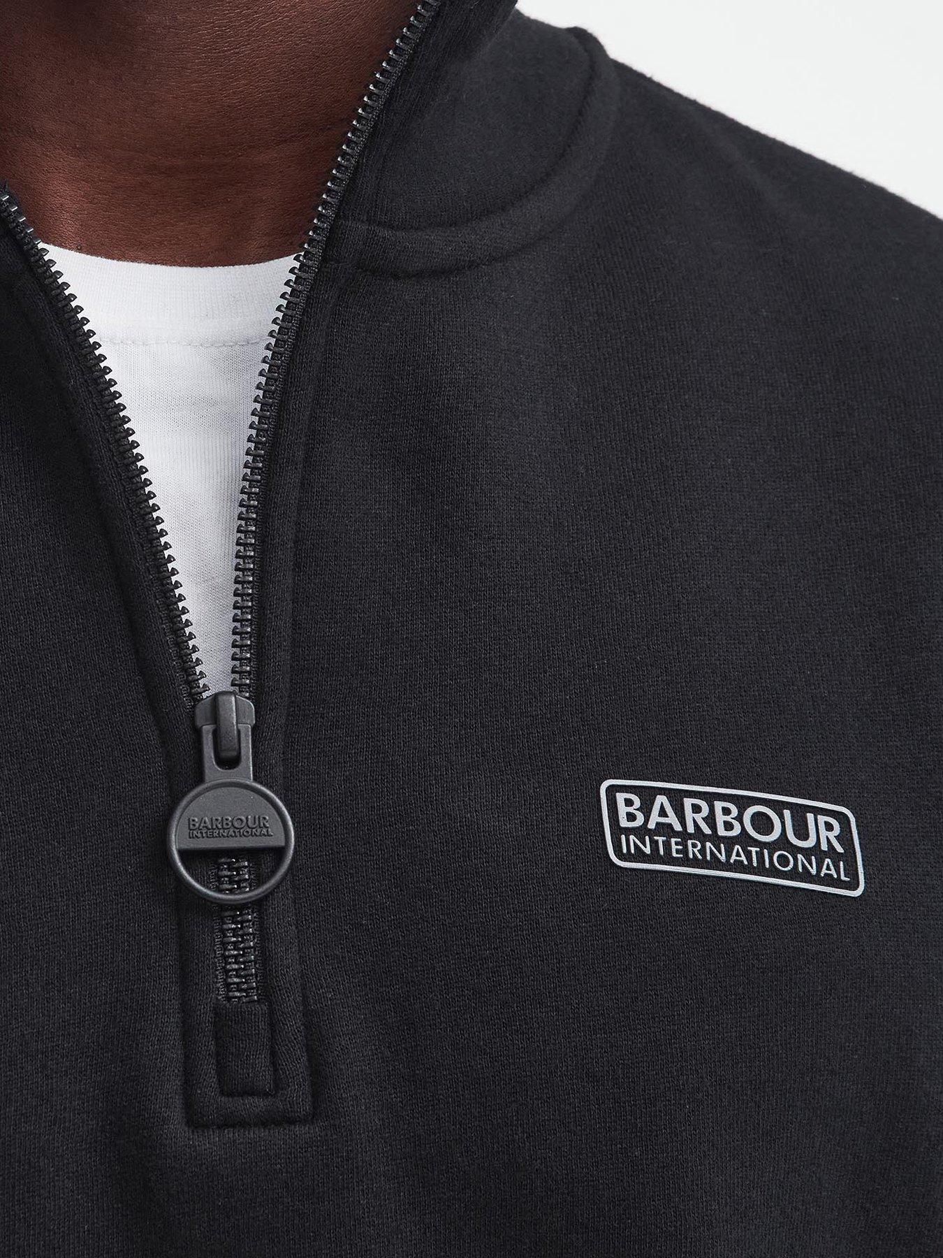 barbour-international-essential-half-zip-sweat-top-blackdetail