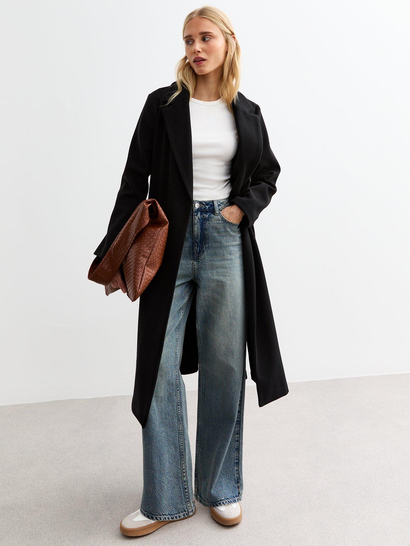 new-look-tailored-unlined-longline-belted-coat-black