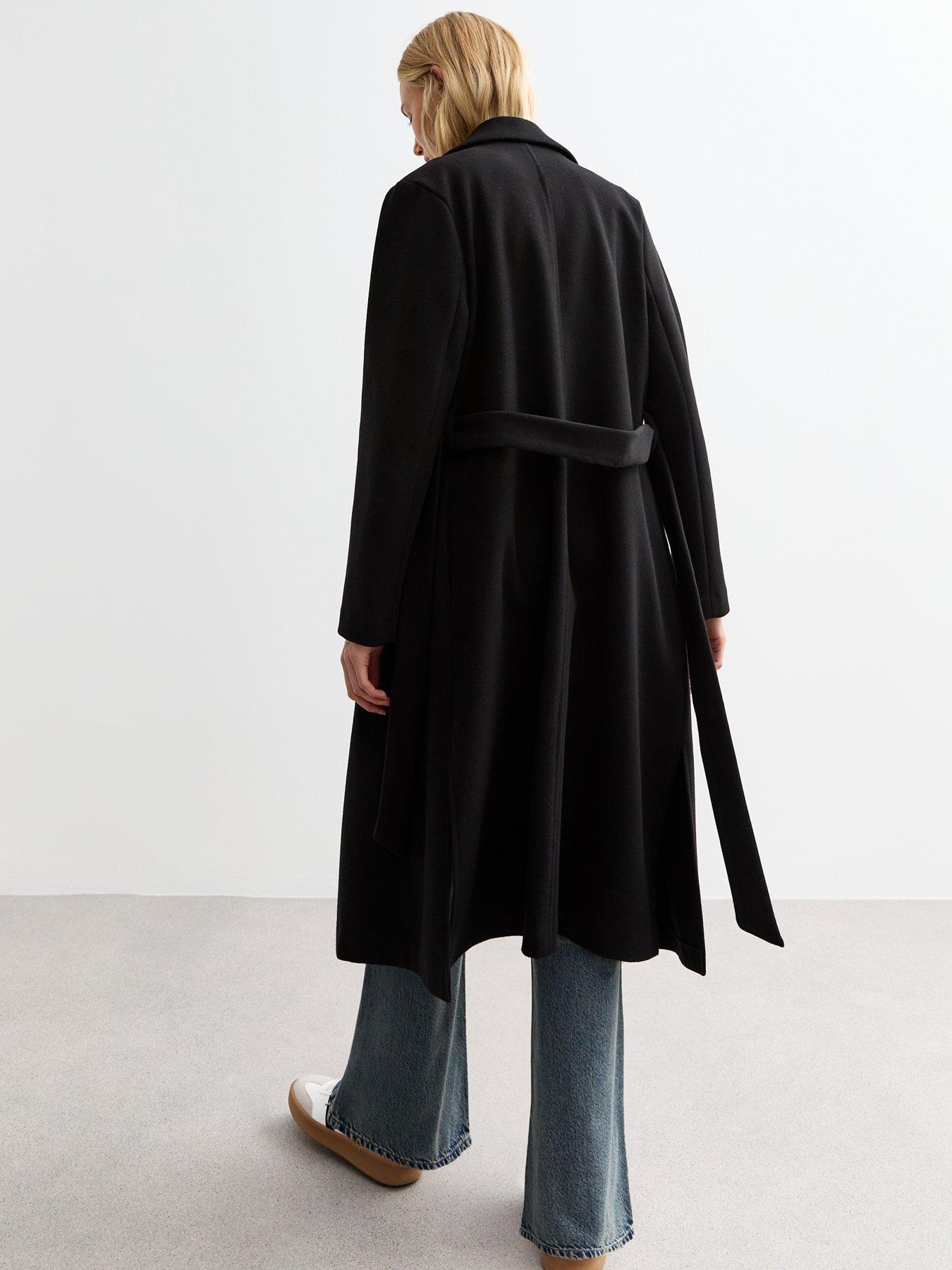 new-look-tailored-unlined-longline-belted-coat-blackstillFront