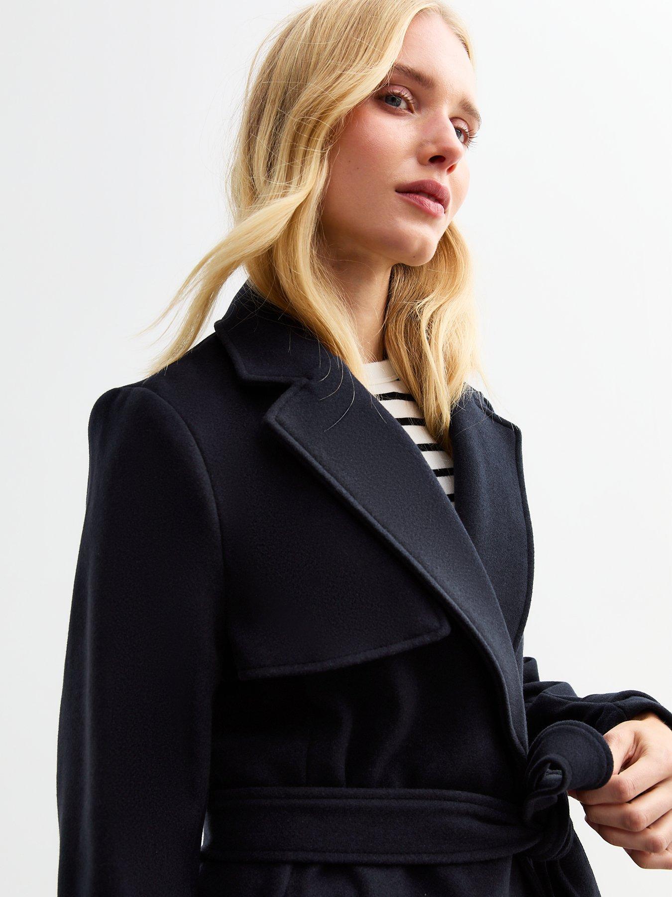 new-look-navy-wool-look-unlined-tailored-trench-coatoutfit