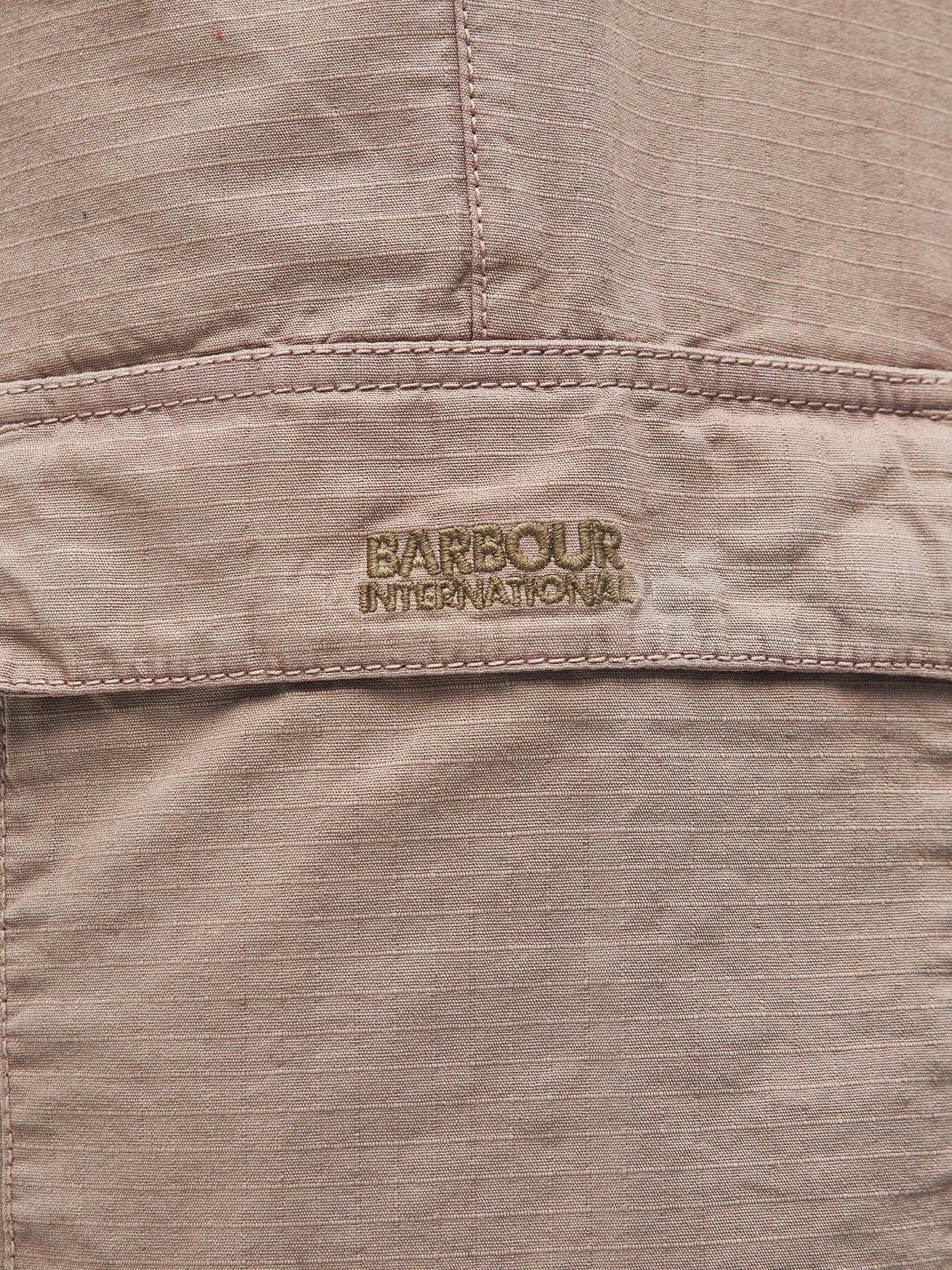 barbour-international-ripstop-cargo-trousers-beigedetail