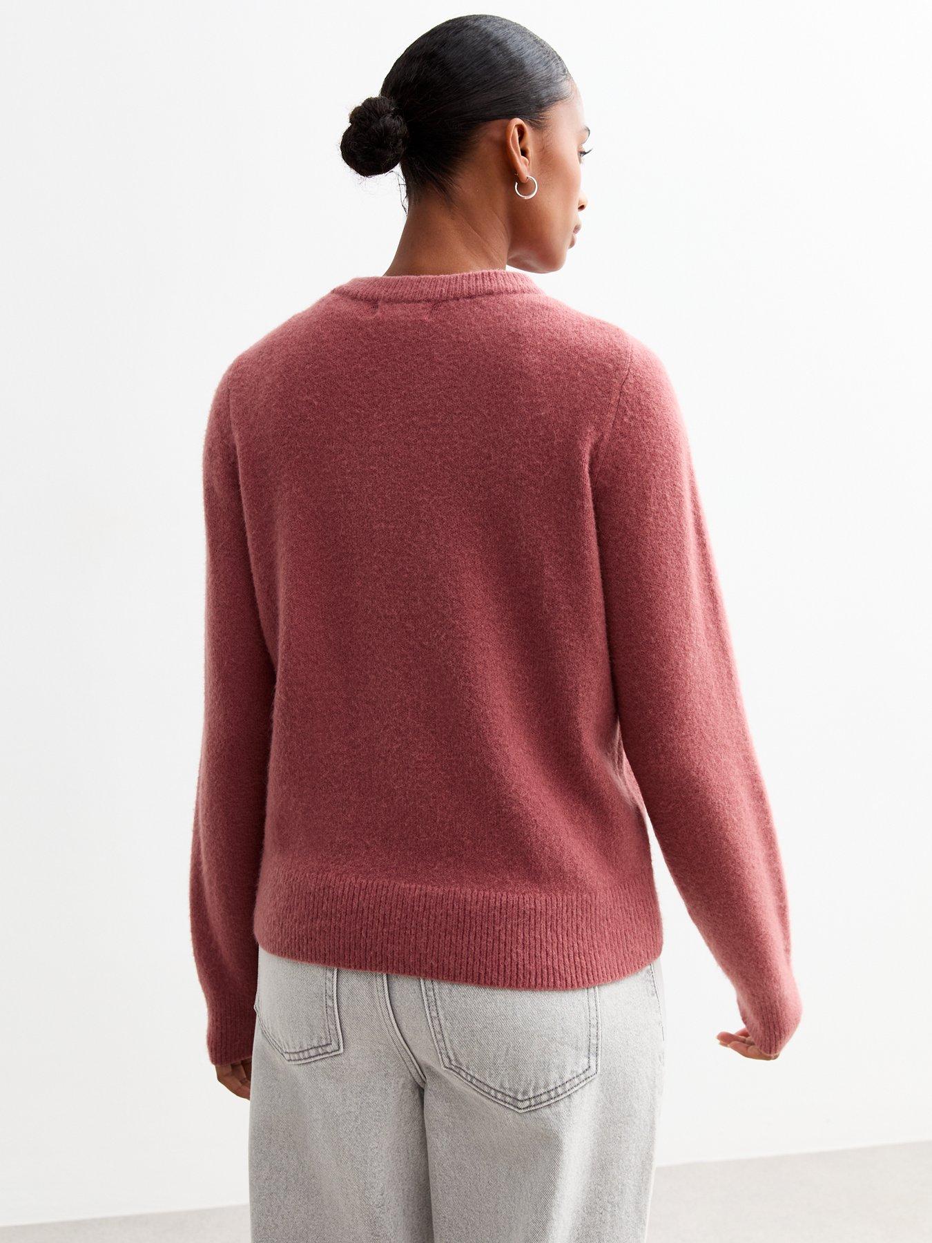 new-look-pink-soft-knit-crew-neck-jumperstillFront