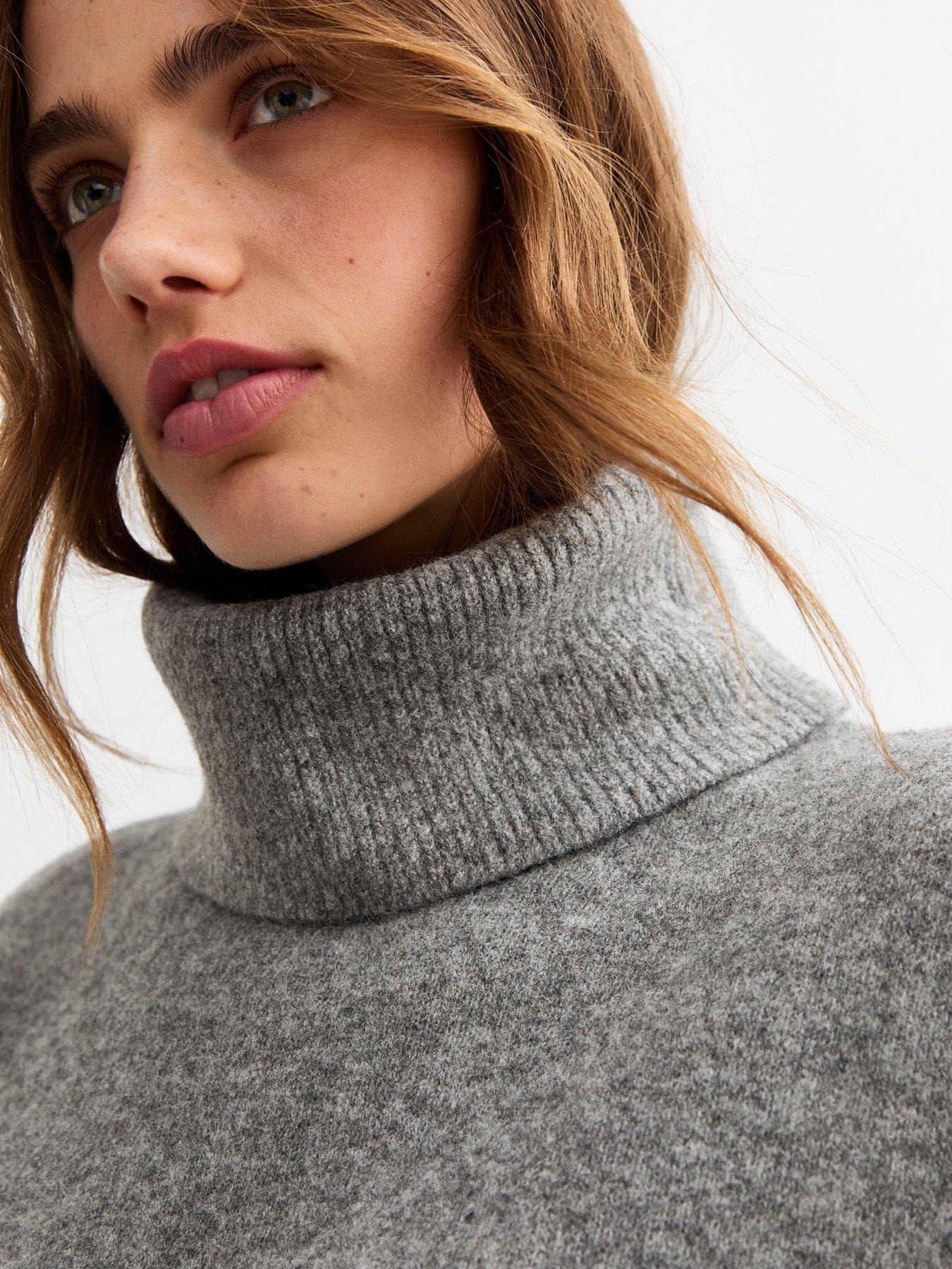 new-look-longline-roll-neck-jumper-greyoutfit