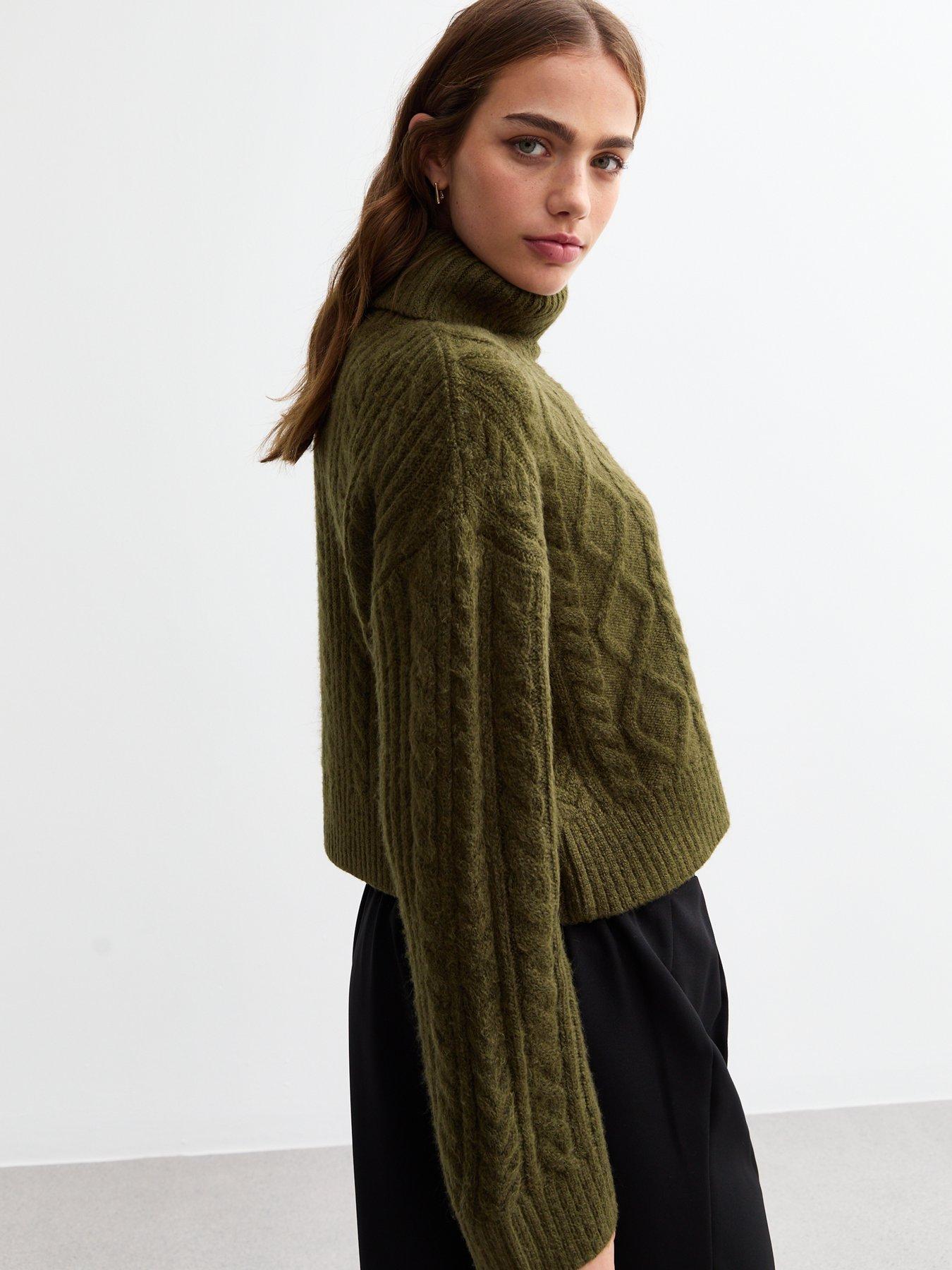 new-look-cable-knit-roll-neck-jumper-khakistillFront