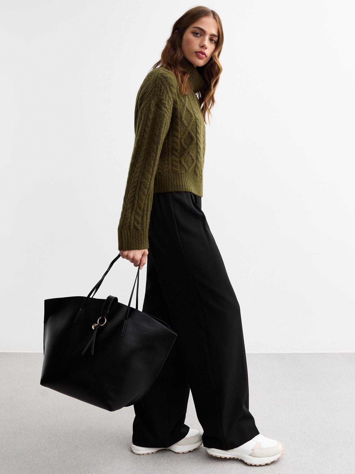 new-look-cable-knit-roll-neck-jumper-khakiback