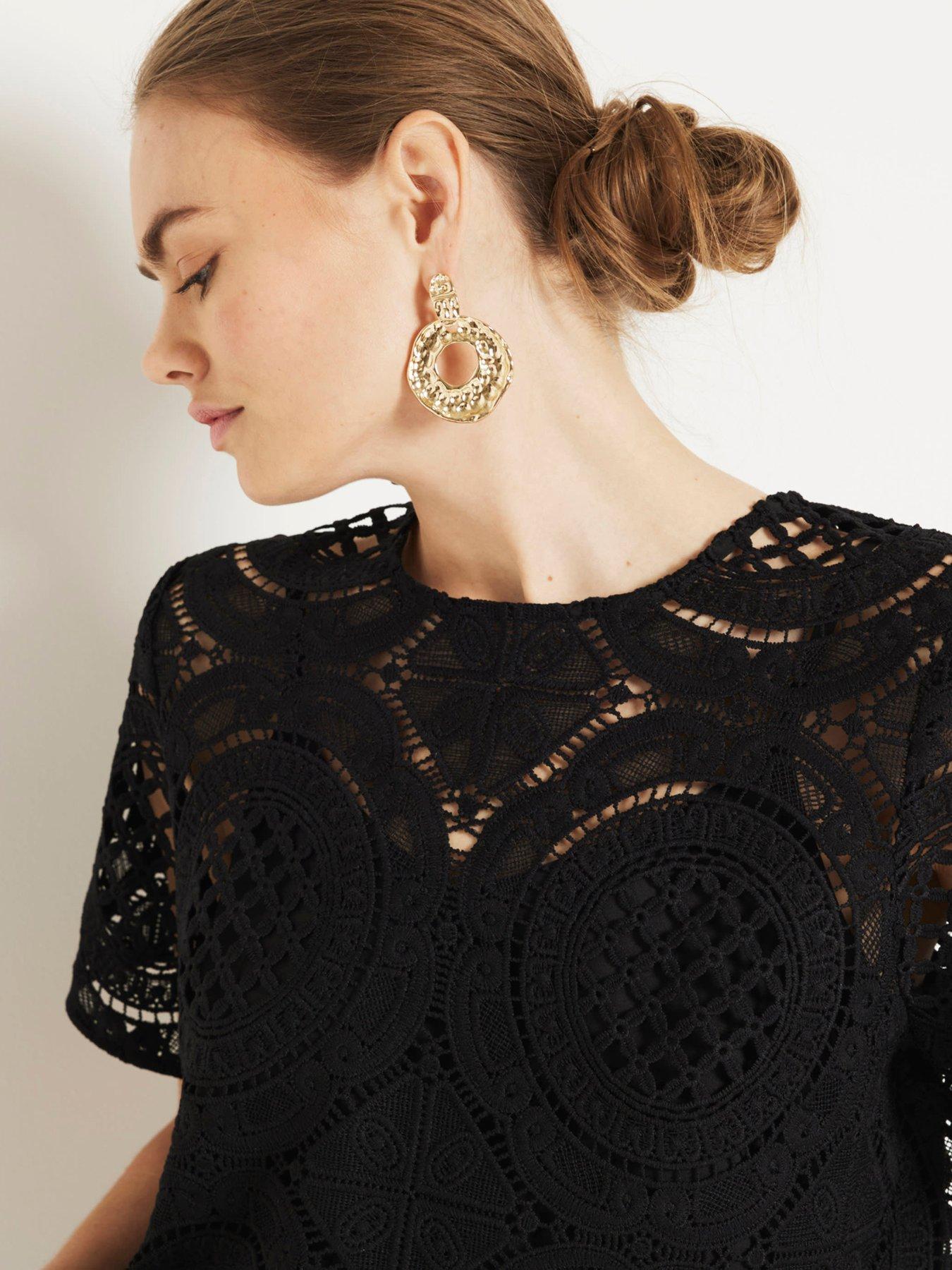 river-island-lace-detail-t-shirt-blackoutfit