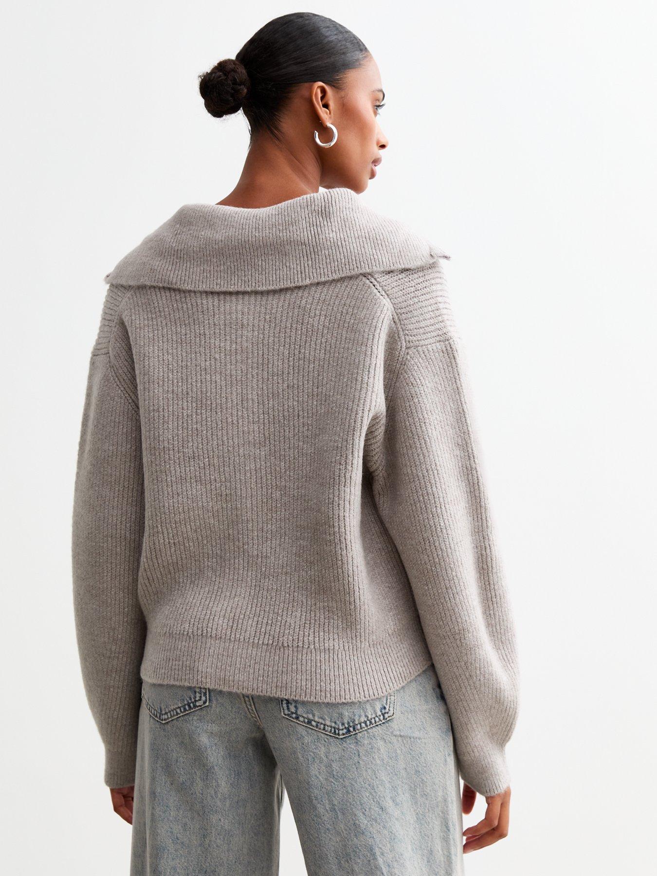 new-look-mink-high-neck-knitted-bomber-cardiganstillFront