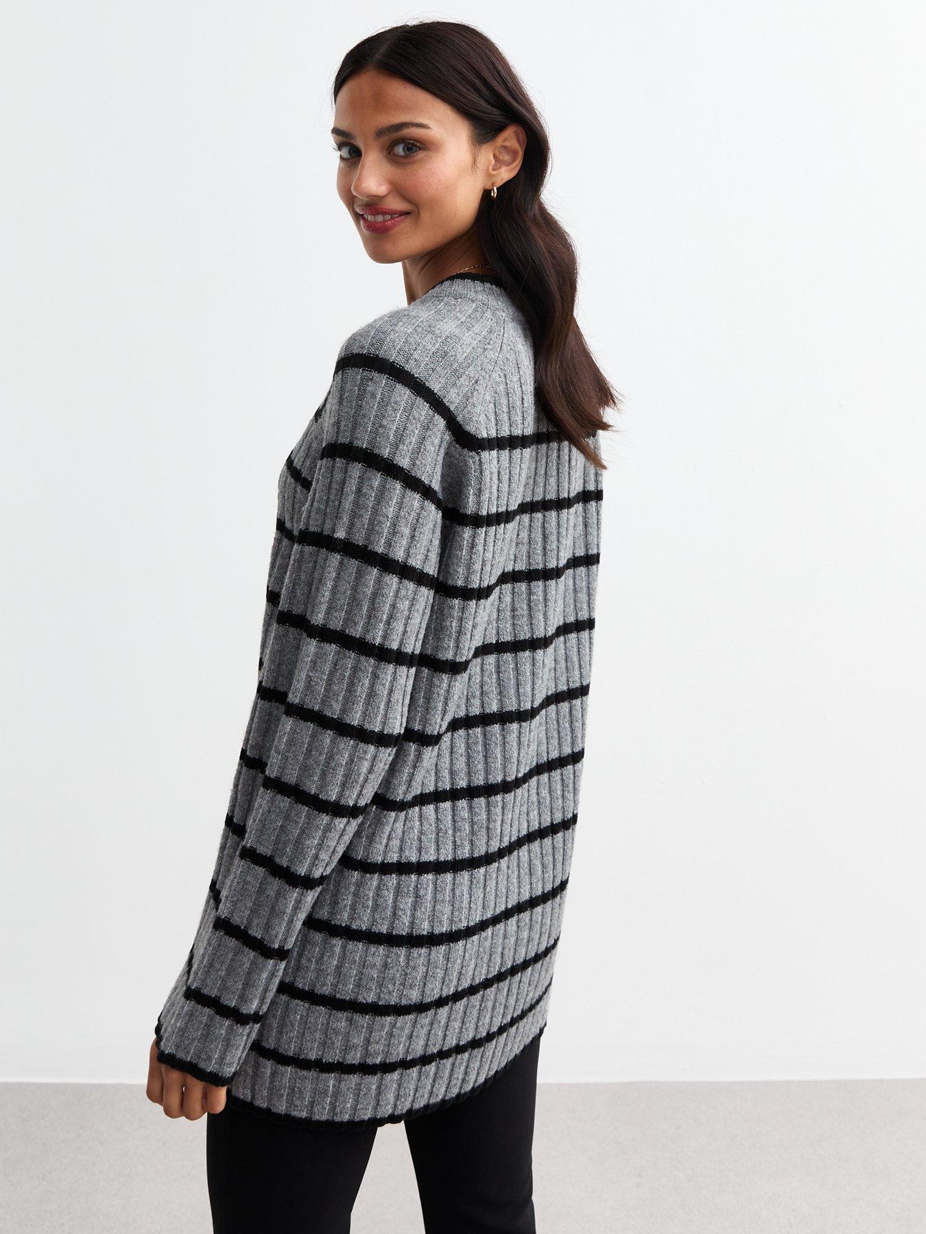 new-look-striped-ribbed-knit-long-raglan-jumper-greymultistillFront