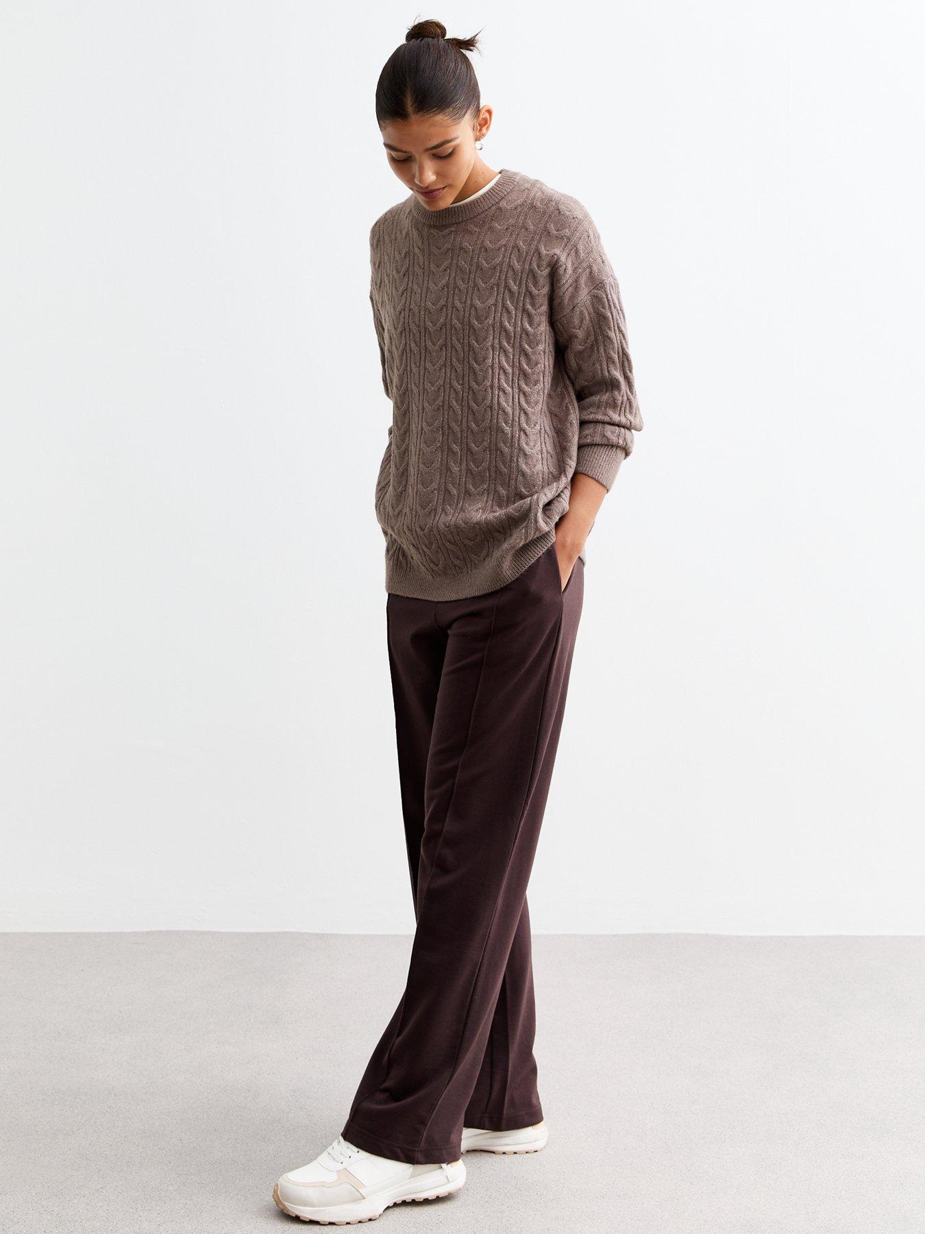 new-look-crew-neck-cable-knit-jumper-light-brownback