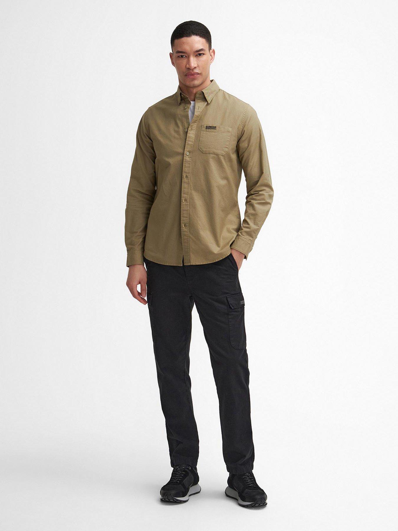 barbour-international-long-sleeve-kinetic-oxford-shirt-khakiback