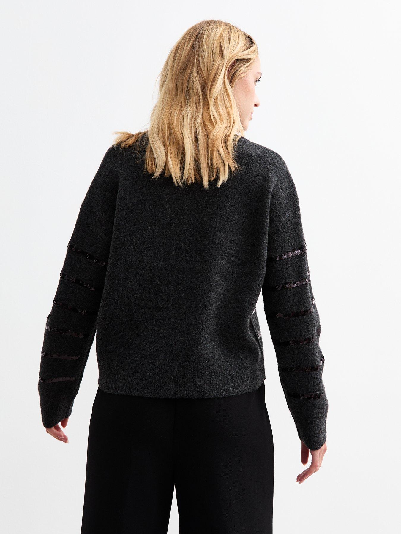 new-look-sequin-stripe-knitted-jumper-dark-greystillFront