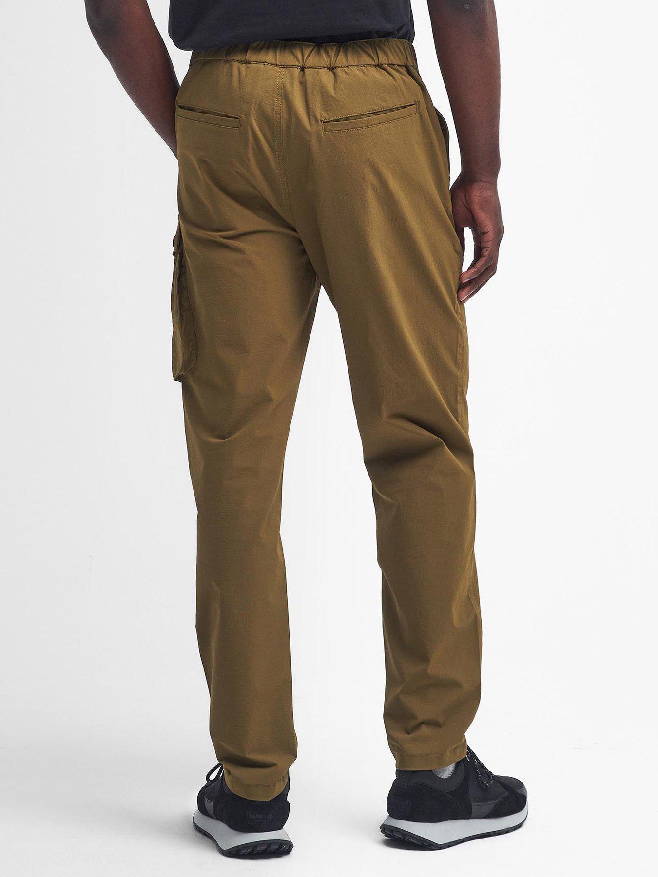 barbour-international-essential-tech-cargo-trousers-khakistillFront