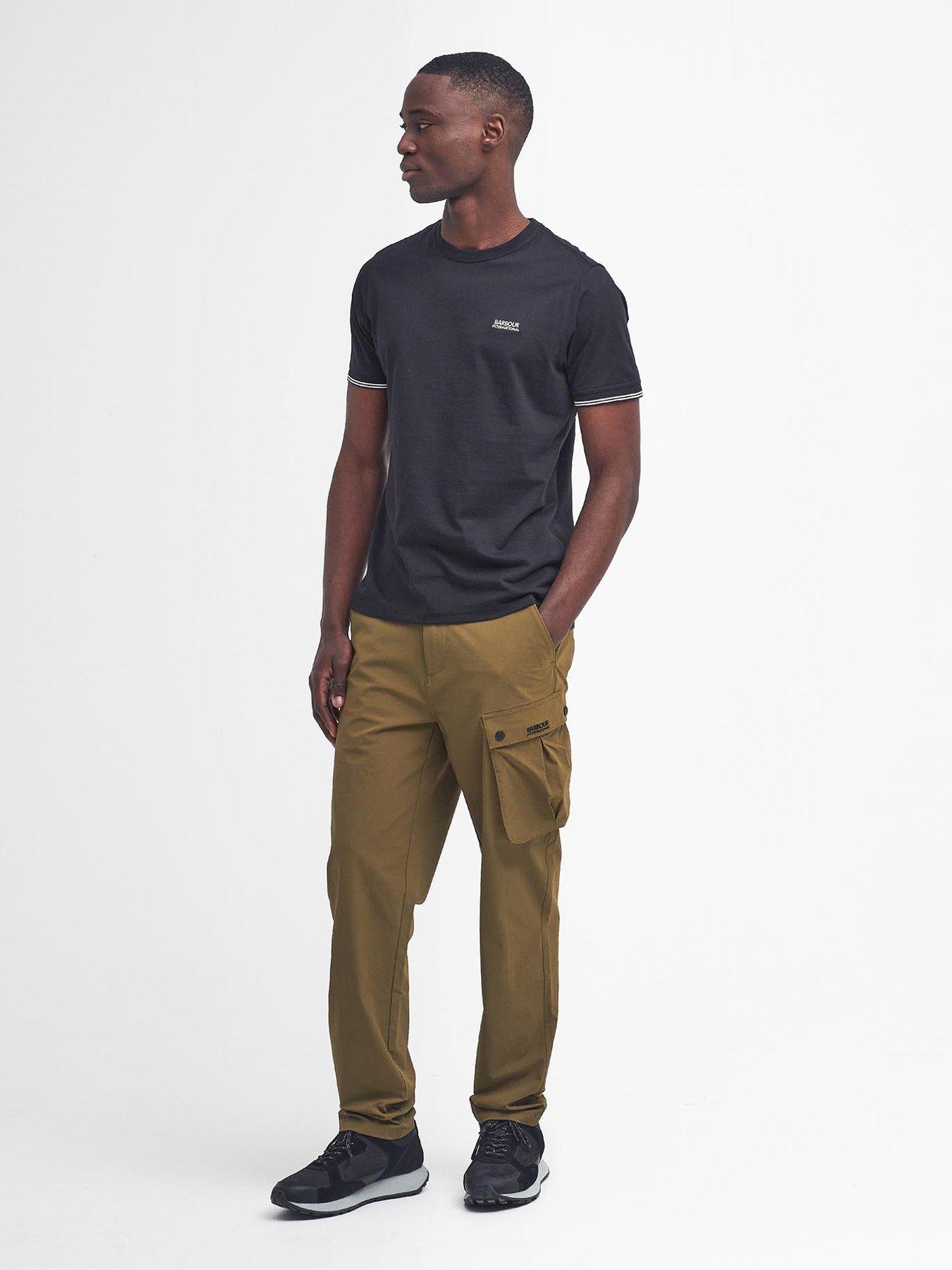 barbour-international-essential-tech-cargo-trousers-khakiback