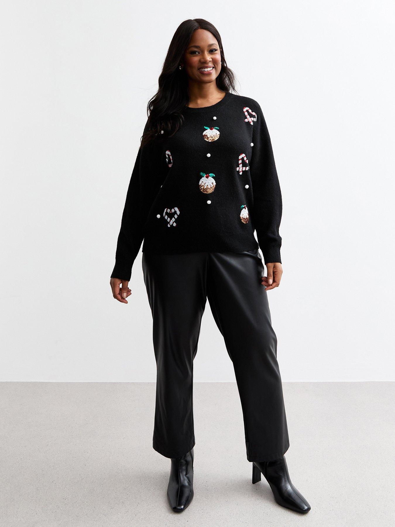 new-look-curve-christmas-sequin-embellished-jumper-blackmultiback