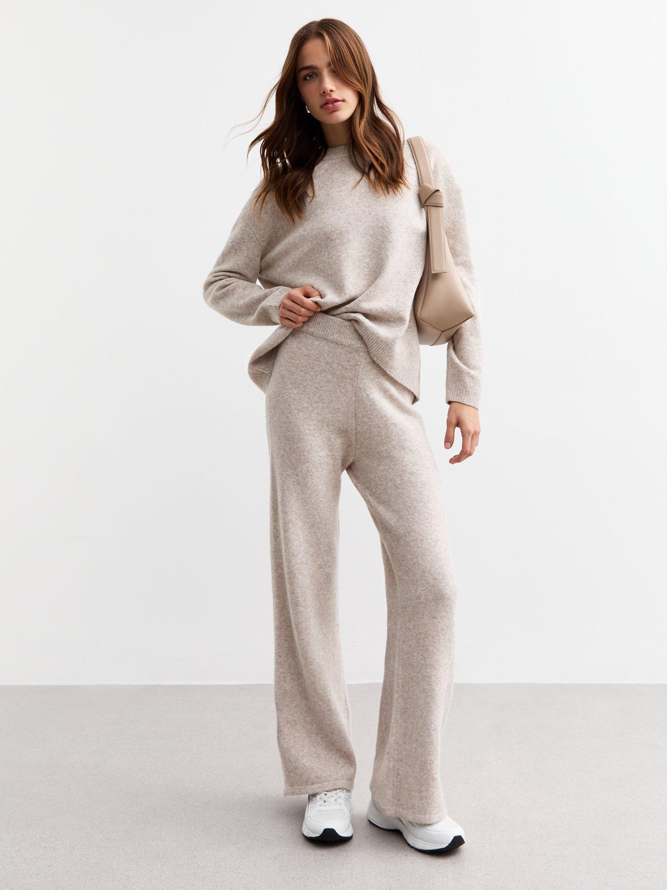 new-look-knit-wide-leg-trousers-creamfront