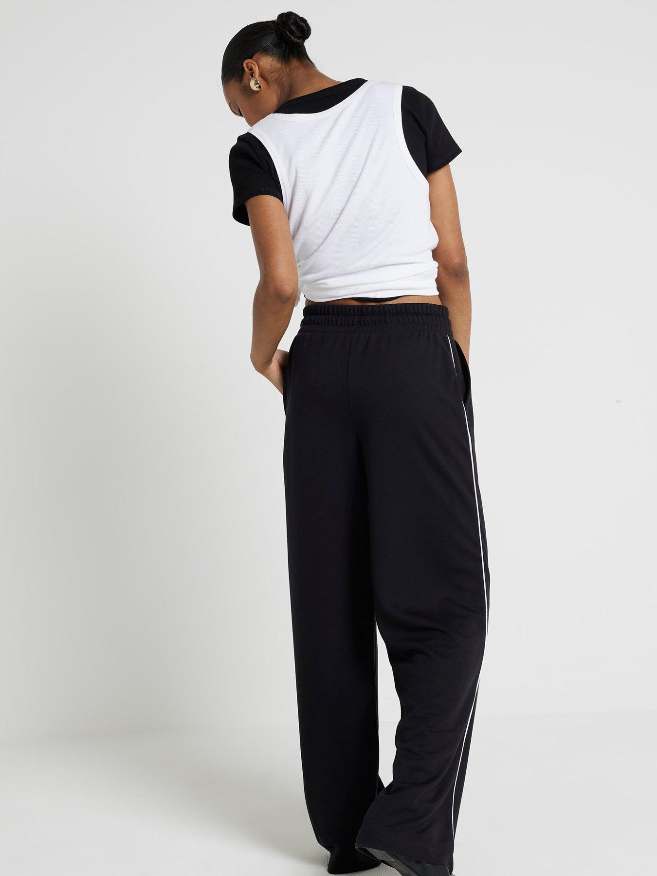 river-island-wide-leg-side-pipping-jogger-blackstillFront