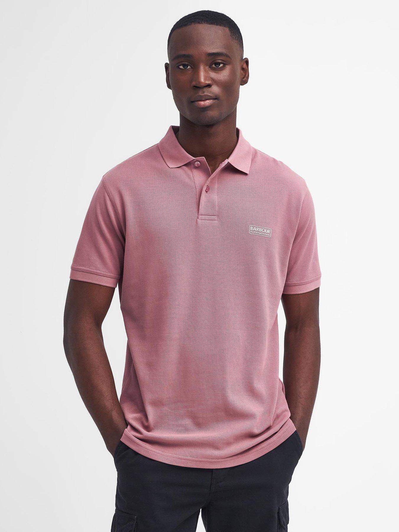 barbour-international-barbour-international-essential-short-sleeve-polo-shirt-pink