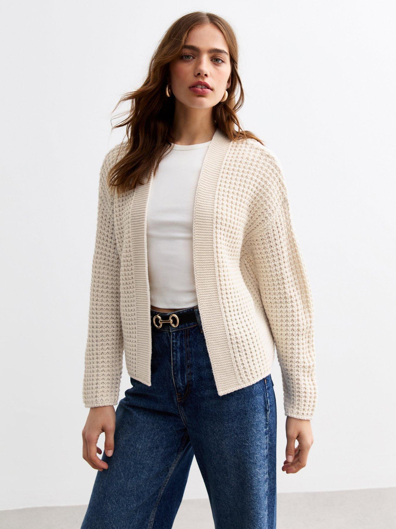 new-look-chunky-knit-open-front-cardigan-off-white