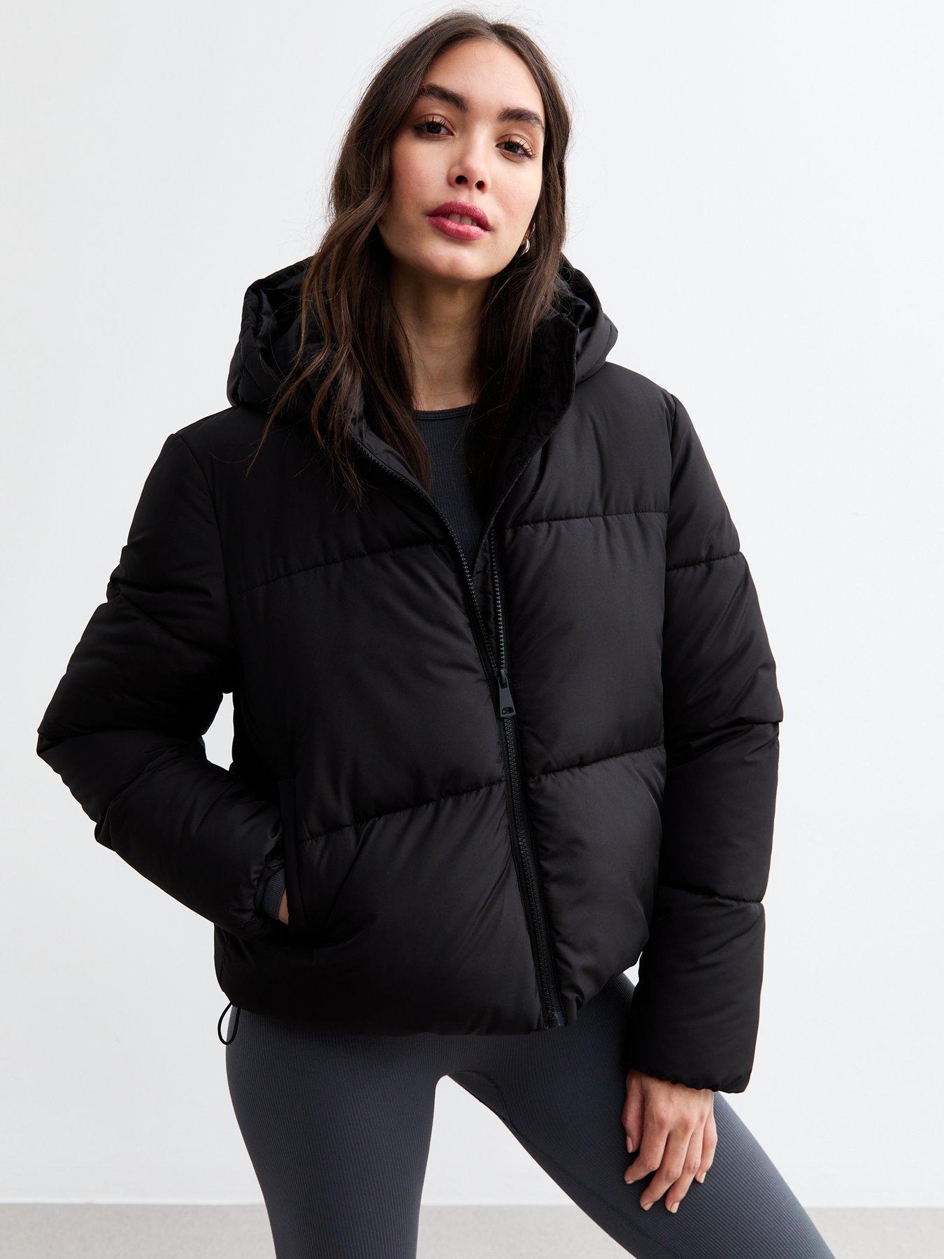 Newlook black coat store