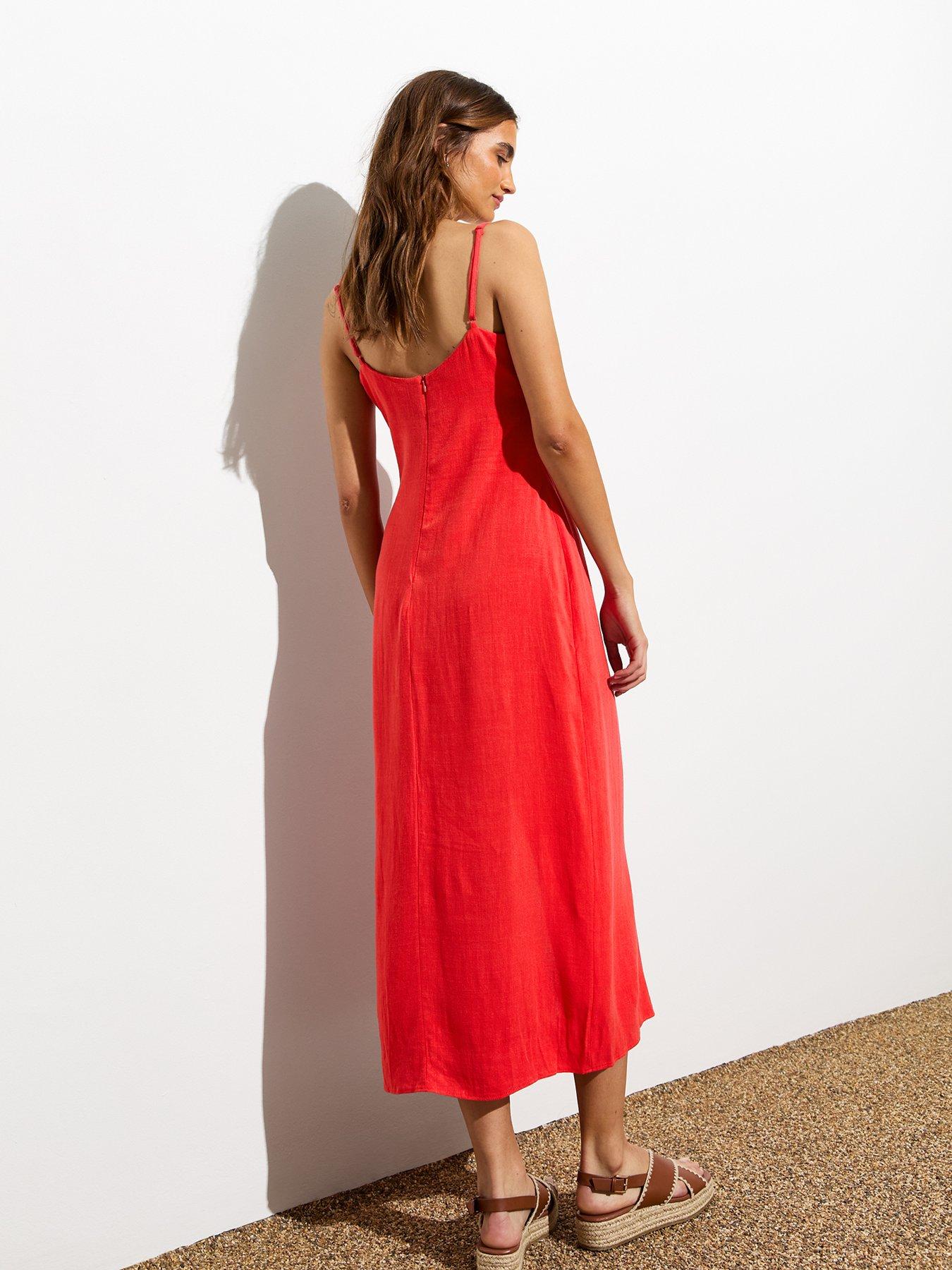 new-look-red-split-hem-midi-slip-dressstillFront