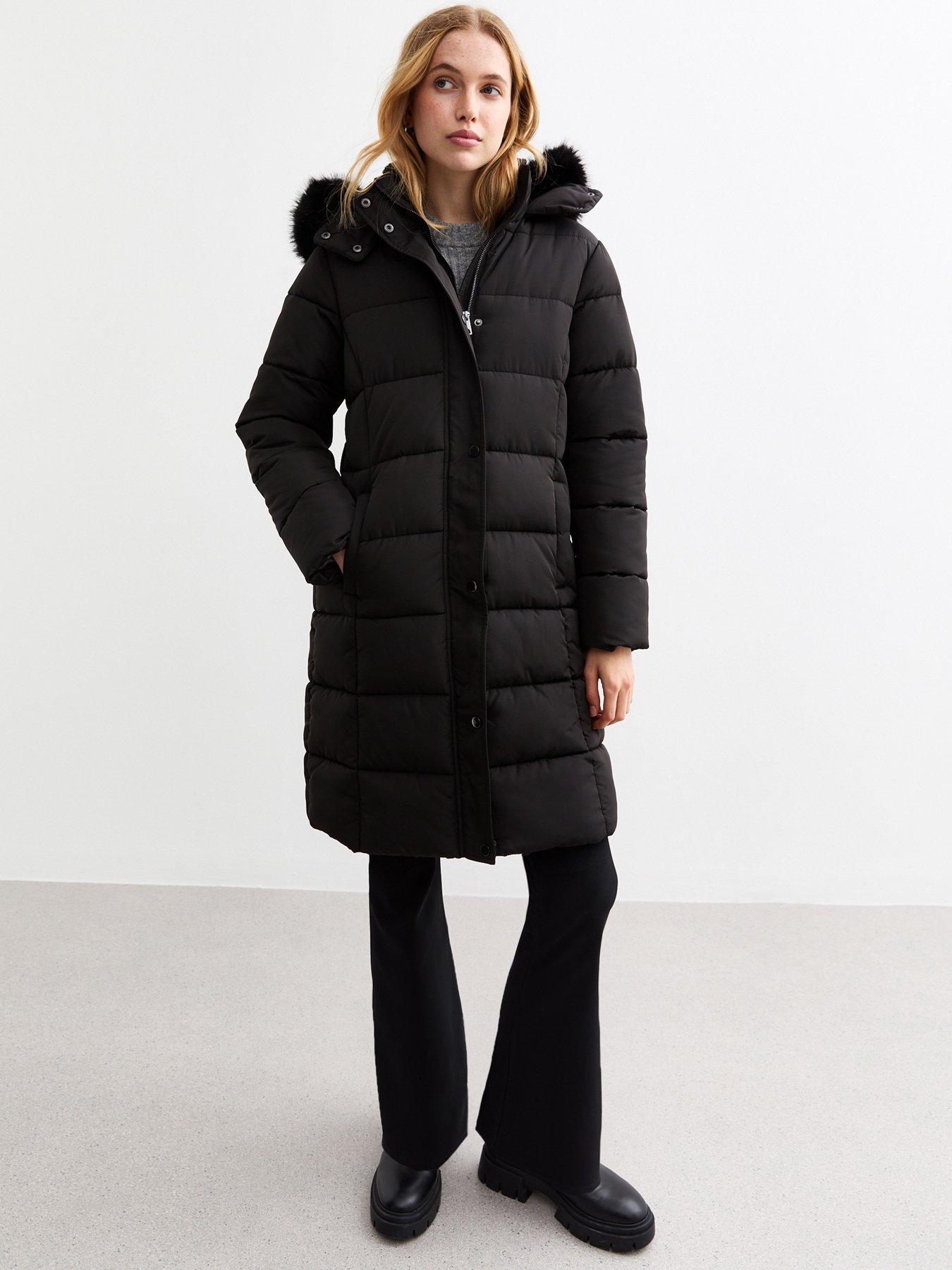 new-look-hooded-longline-puffer-coat-black