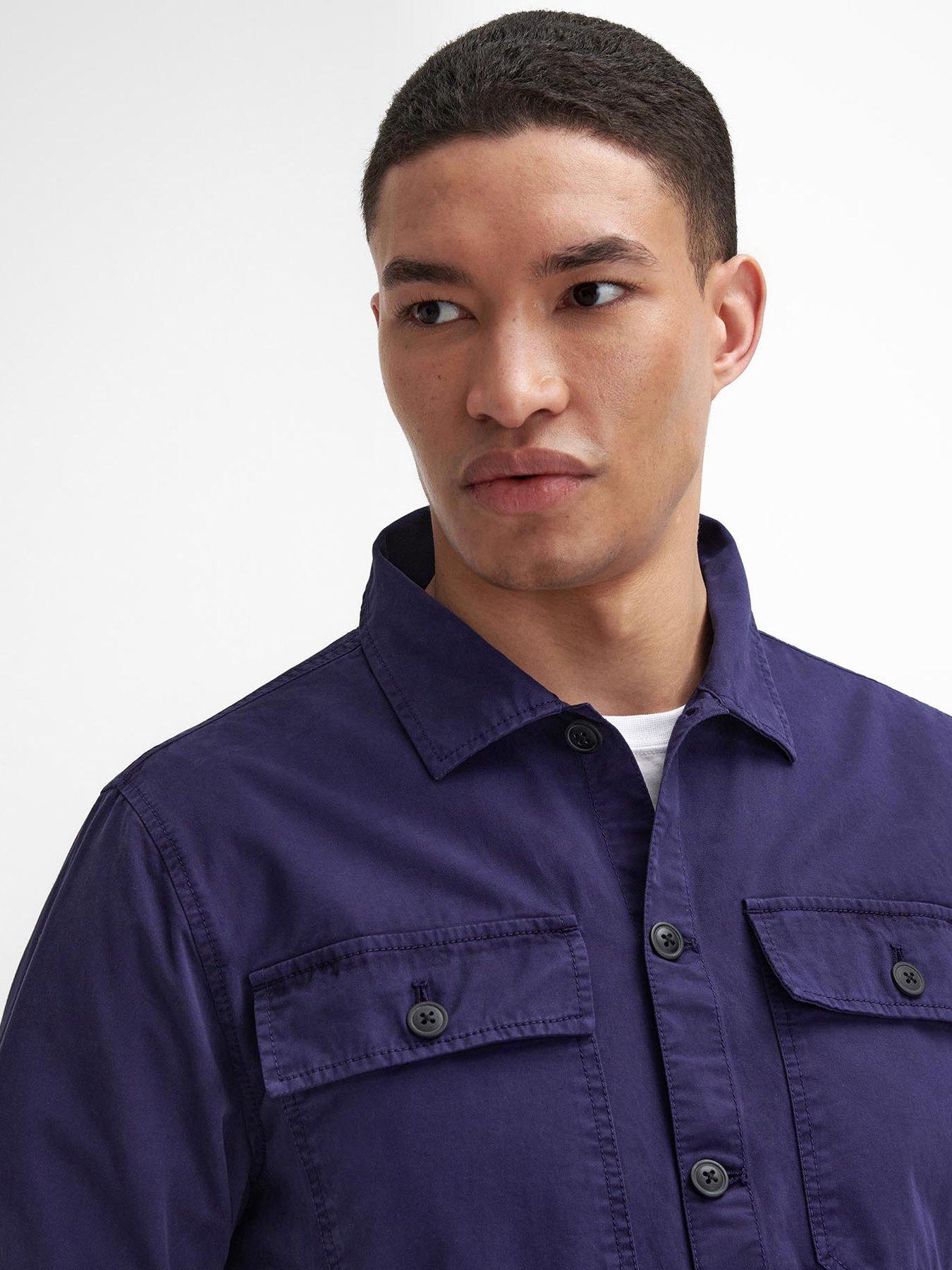 barbour-international-arlo-button-pocket-overshirt-blueoutfit