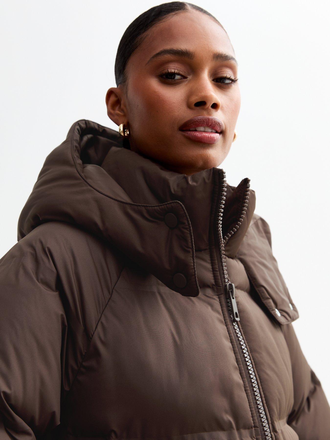 new-look-brown-hooded-longline-puffer-coatoutfit