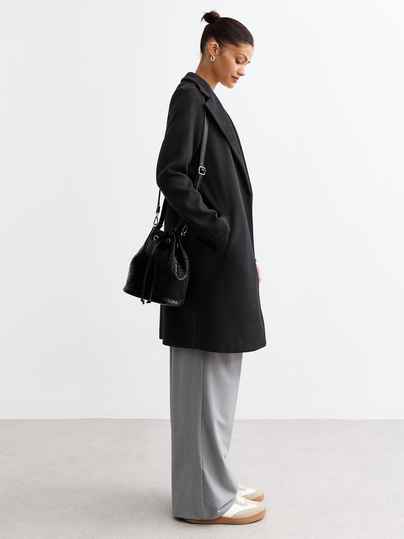 new-look-unlined-tailored-coat-blackback