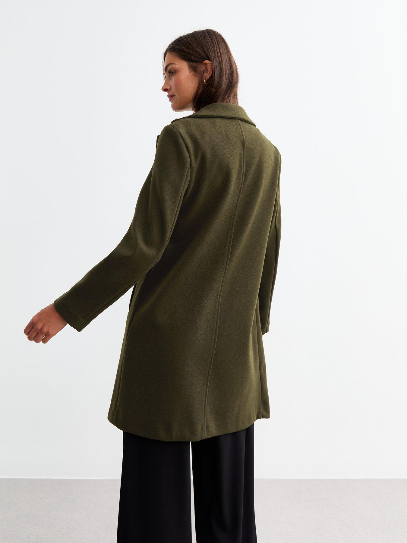 new-look-khaki-unlined-tailored-coatstillFront