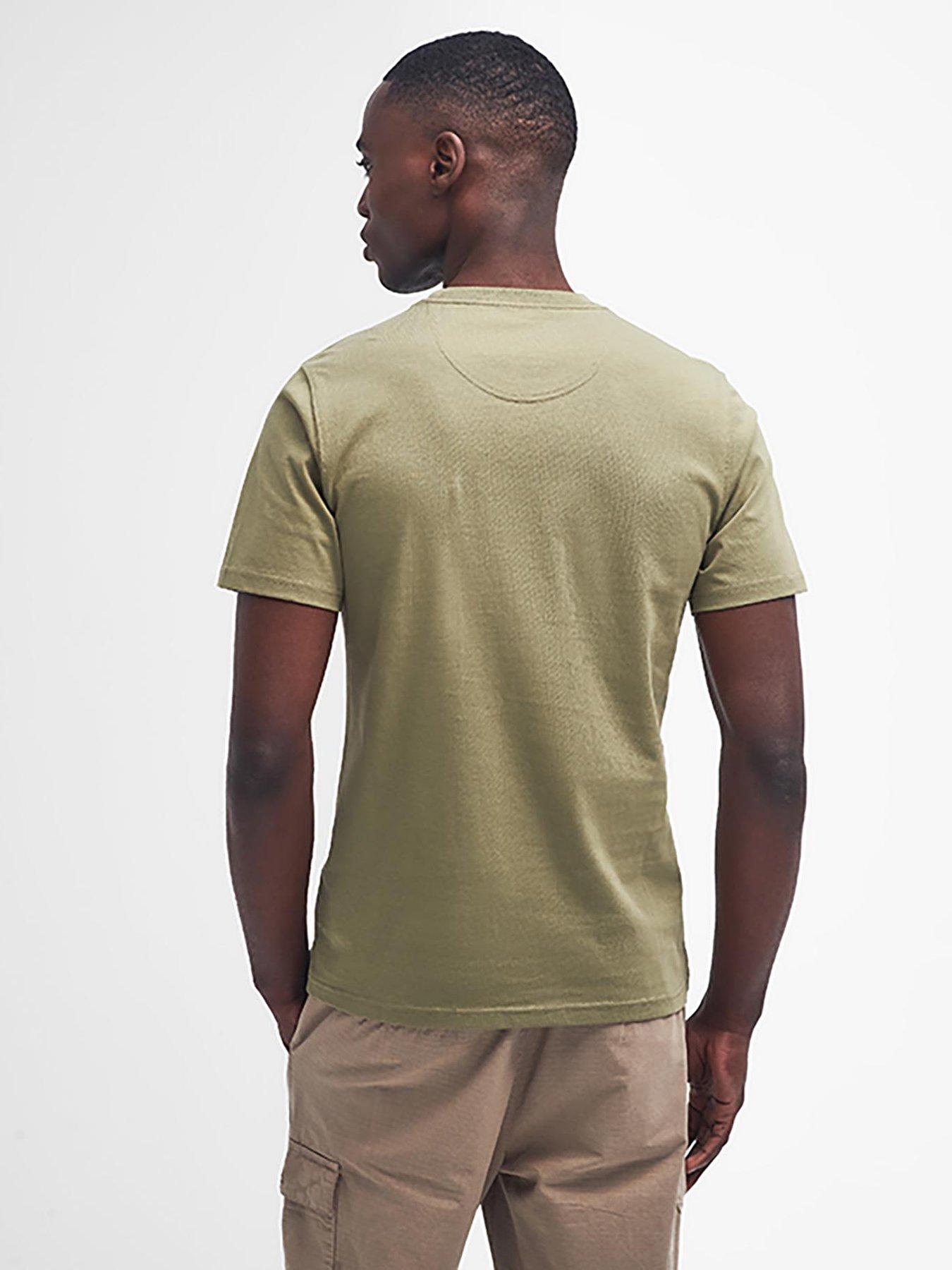 barbour-international-small-logo-short-sleeve-t-shirt-khakistillFront