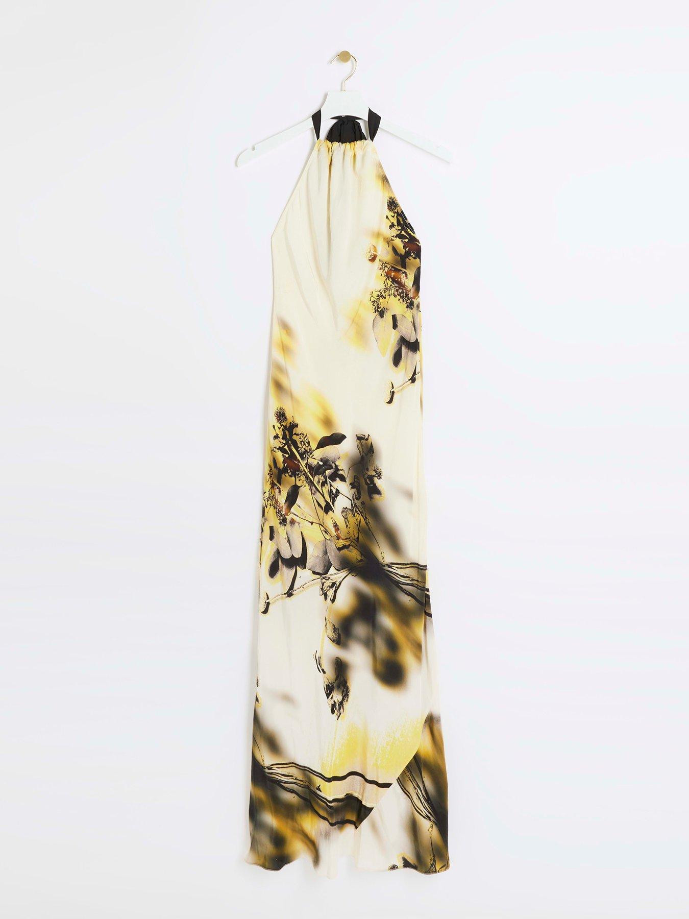 river-island-halter-neck-slip-dress-yellowdetail