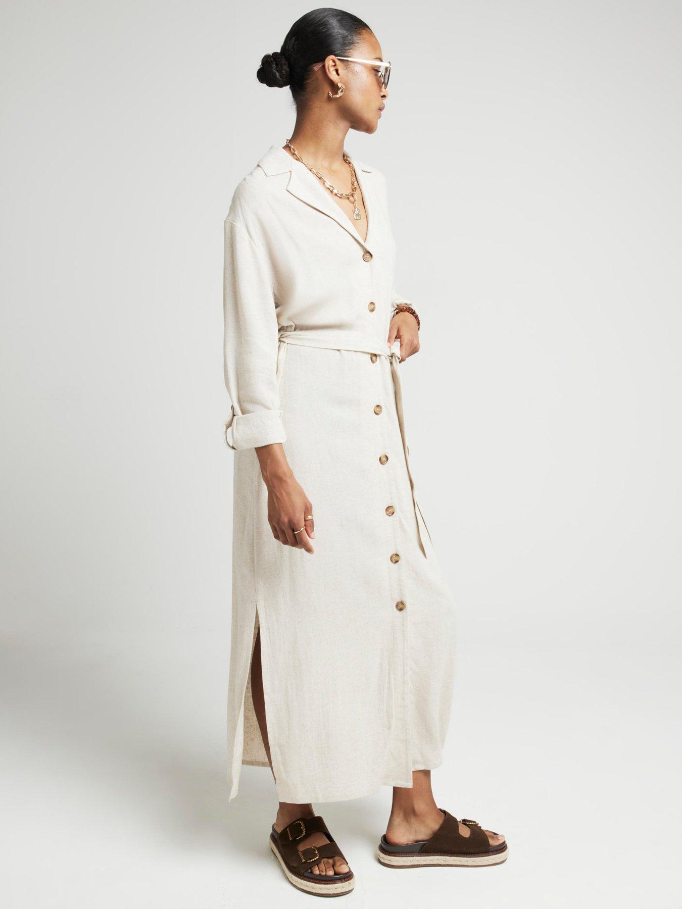 river-island-maxi-shirt-dress-beigestillFront