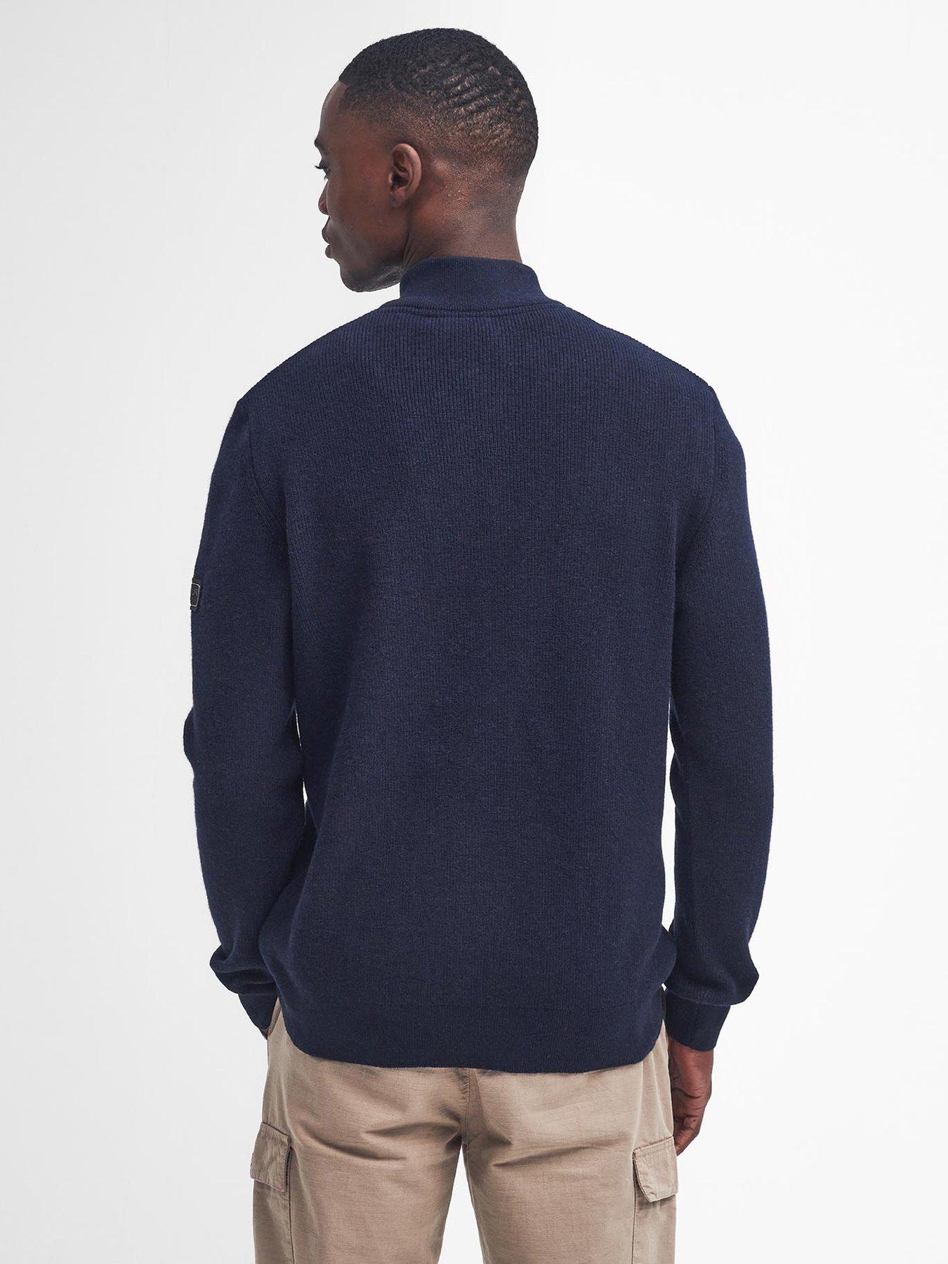 barbour-international-crawley-half-zip-knitted-jumper--navystillFront